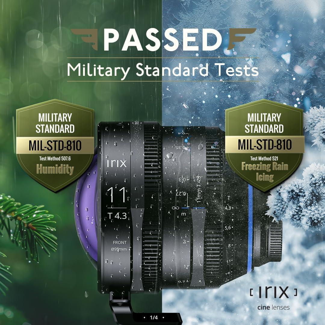 Lente Irix Cine 11mm T4.3 Montura L para Cámaras Leica