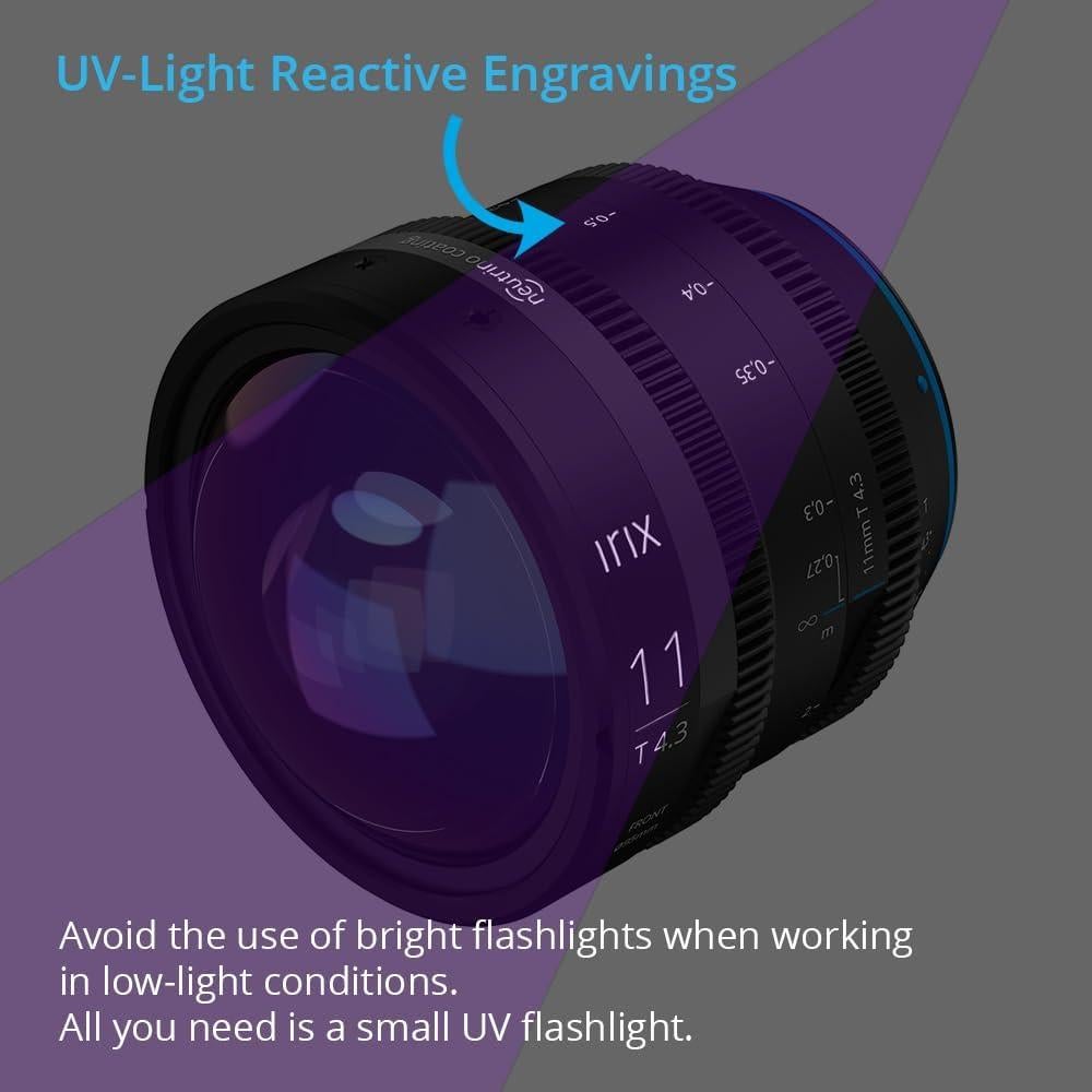 Lente Irix Cine 11mm T4.3 Montura L para Cámaras Leica