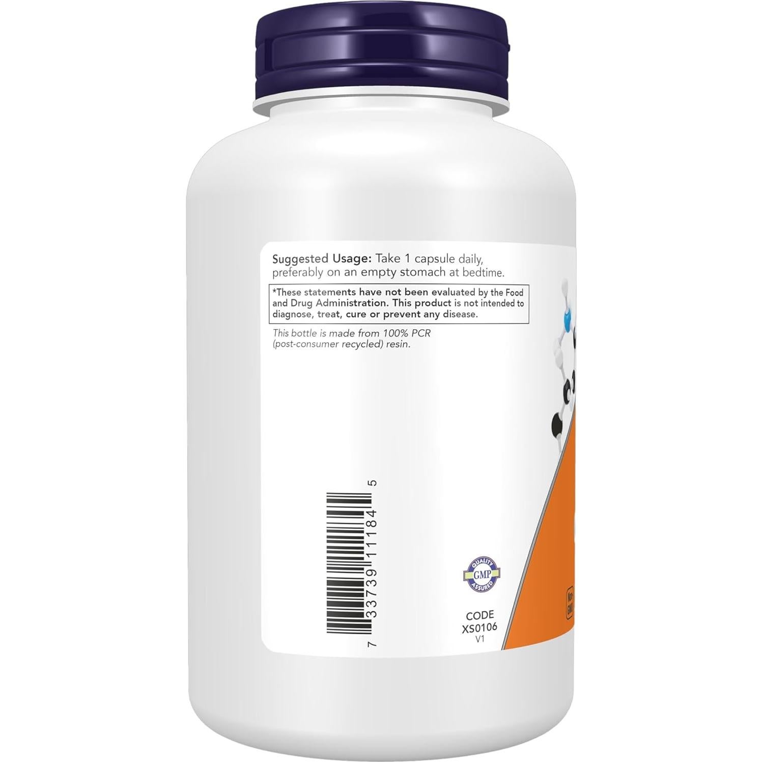 Suplemento 5-HTP NOW Foods 100 mg 240 Cápsulas Veganas
