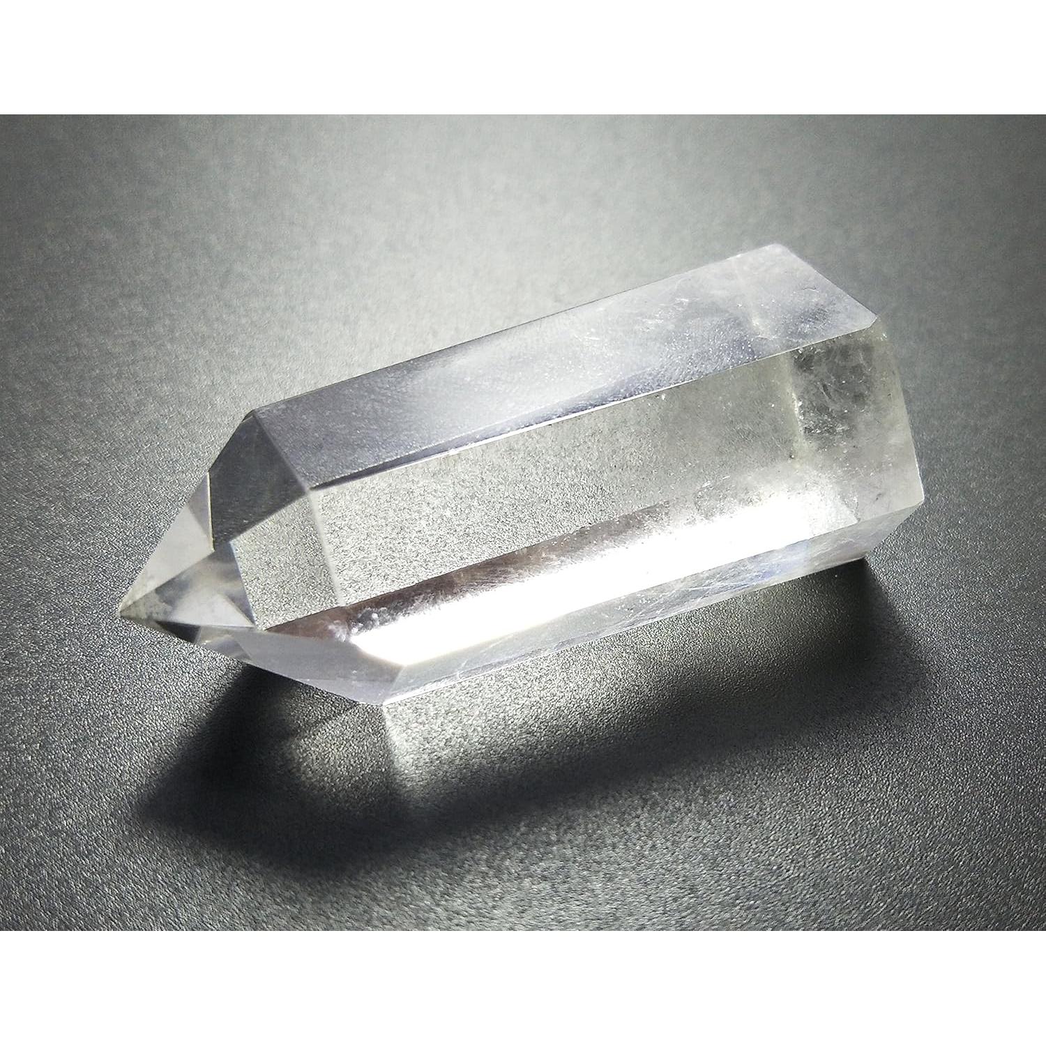 Varita de Cristal Sanador Cuarzo Claro 35-55 mm para Reiki