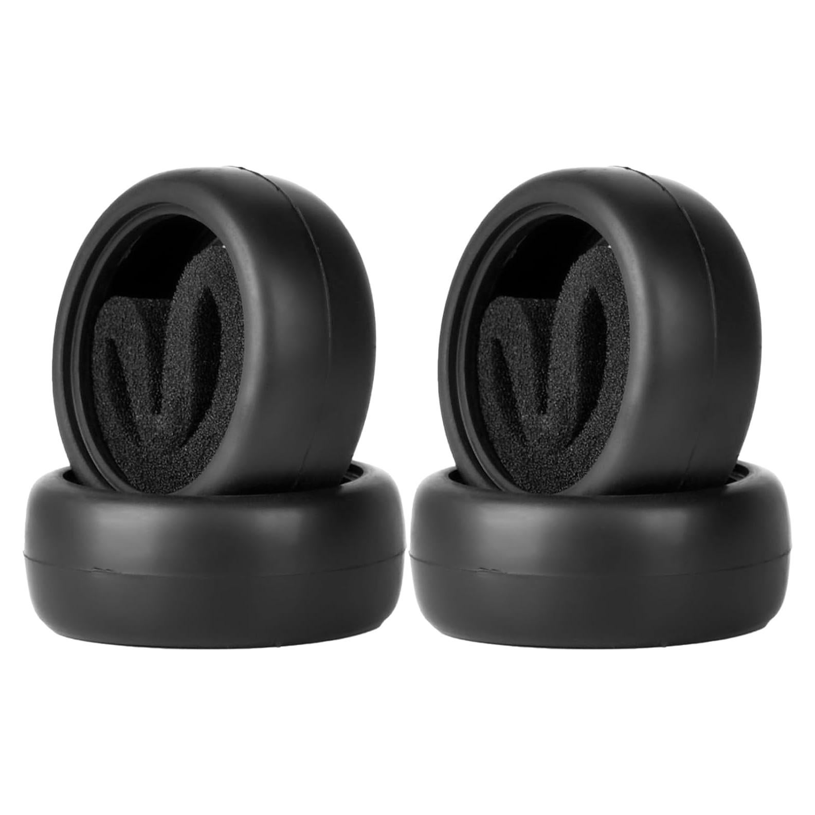 Neumáticos de Carretera 1/10 RcThjia 4 Pcs Caucho Blando