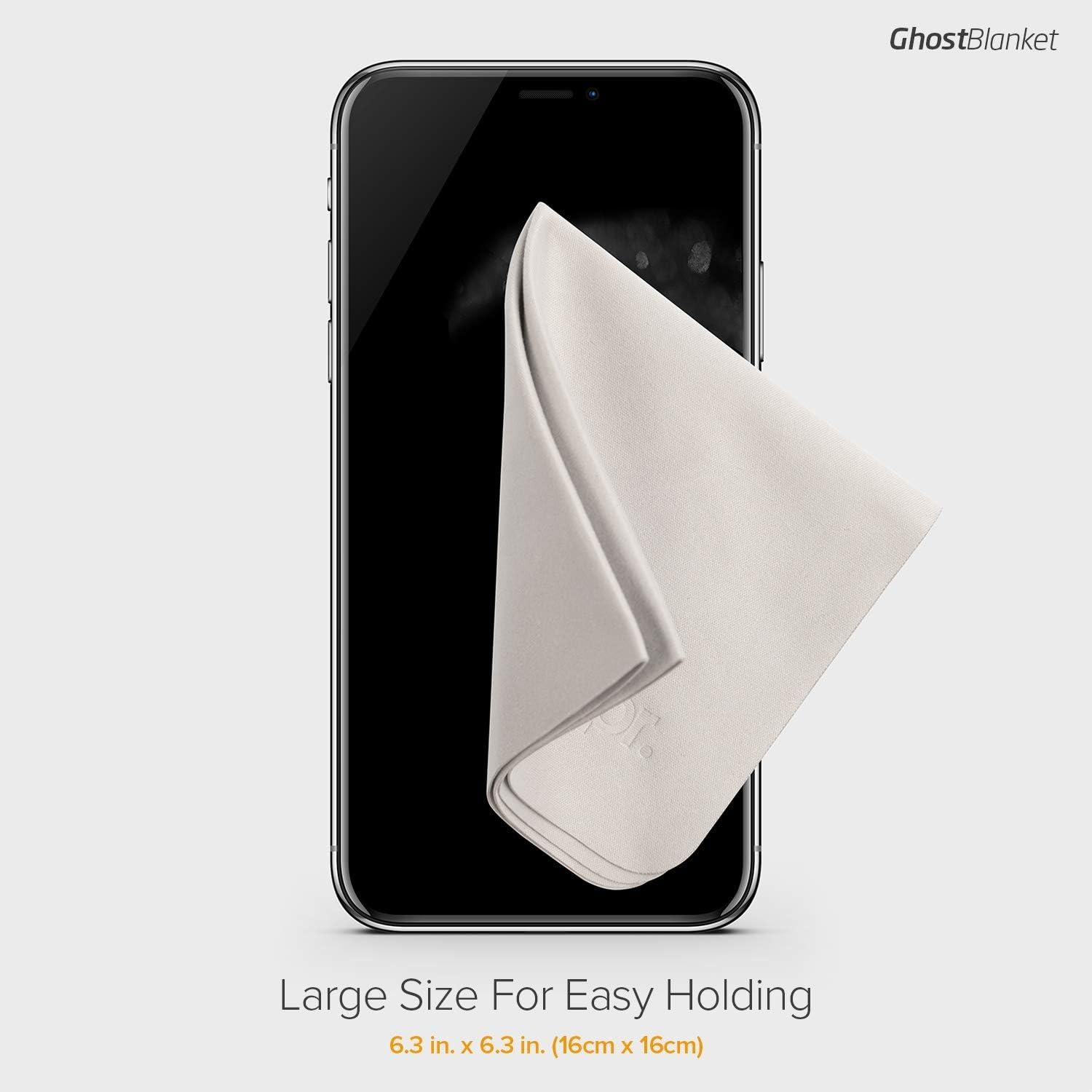 Paño de Microfibra UPPERCASE GhostBlanket 4 Piezas 16x16cm