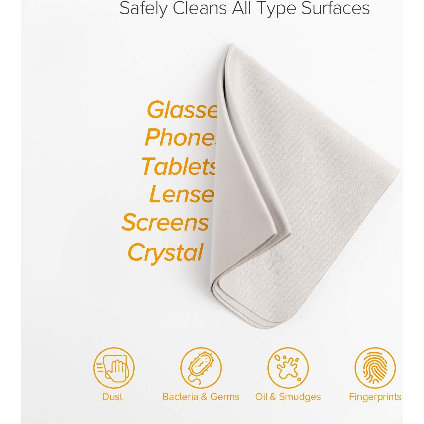 Paño de Microfibra UPPERCASE GhostBlanket 4 Piezas 16x16cm