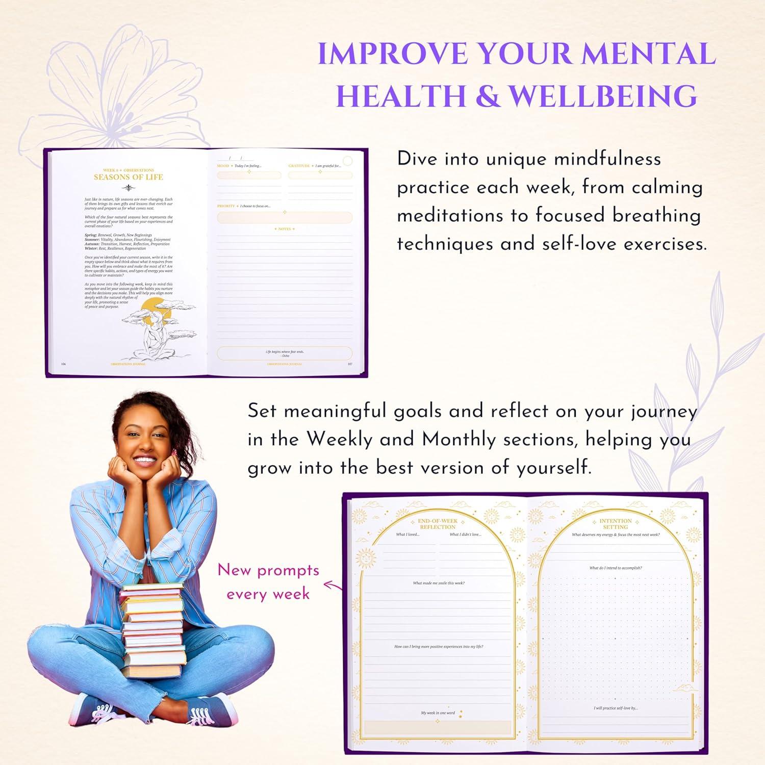 Diario de Gratitud A5 Encuentra Tu Propia Magia - Tapa Dura