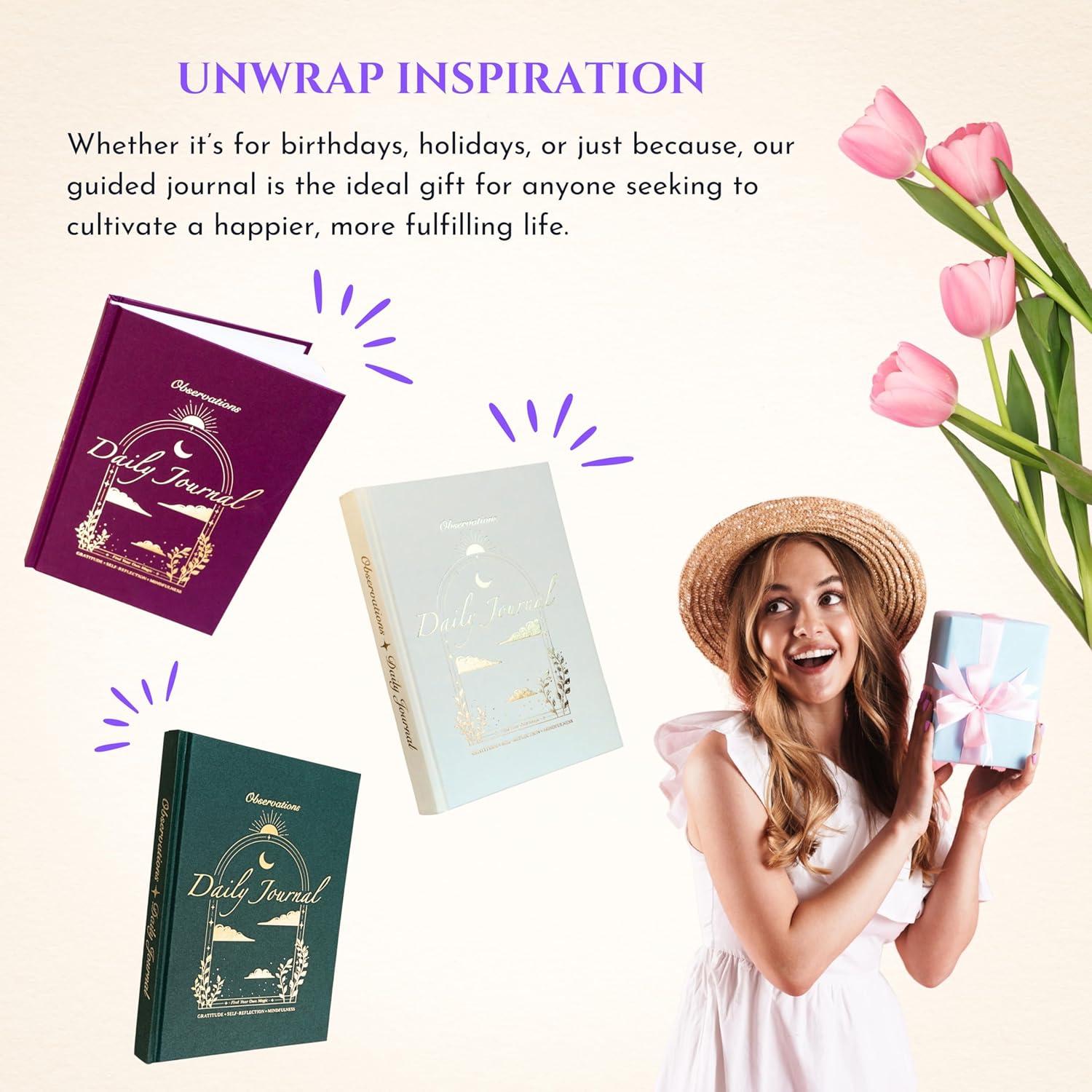 Diario de Gratitud A5 Encuentra Tu Propia Magia - Tapa Dura