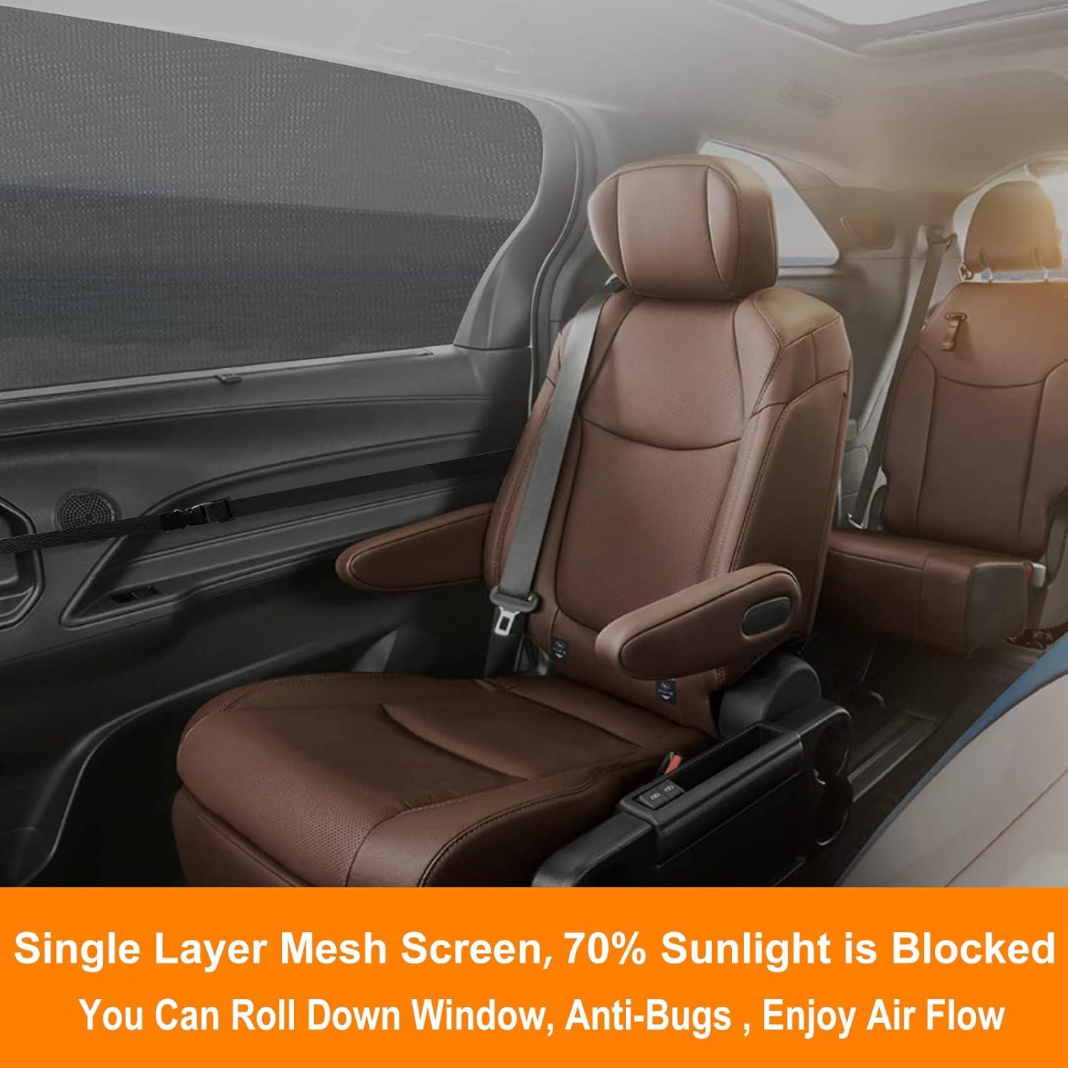 2 Sombrillas de Ventana Soulian para Puerta Corredera XL