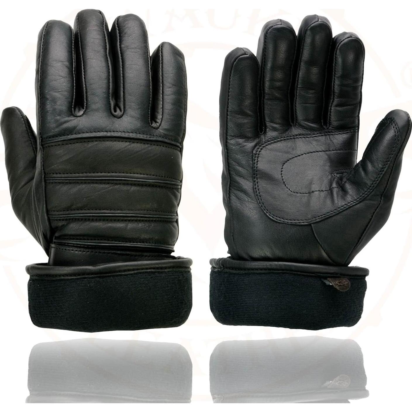Guantes de Cuero Milwaukee Leather MG7505 para Motocicleta