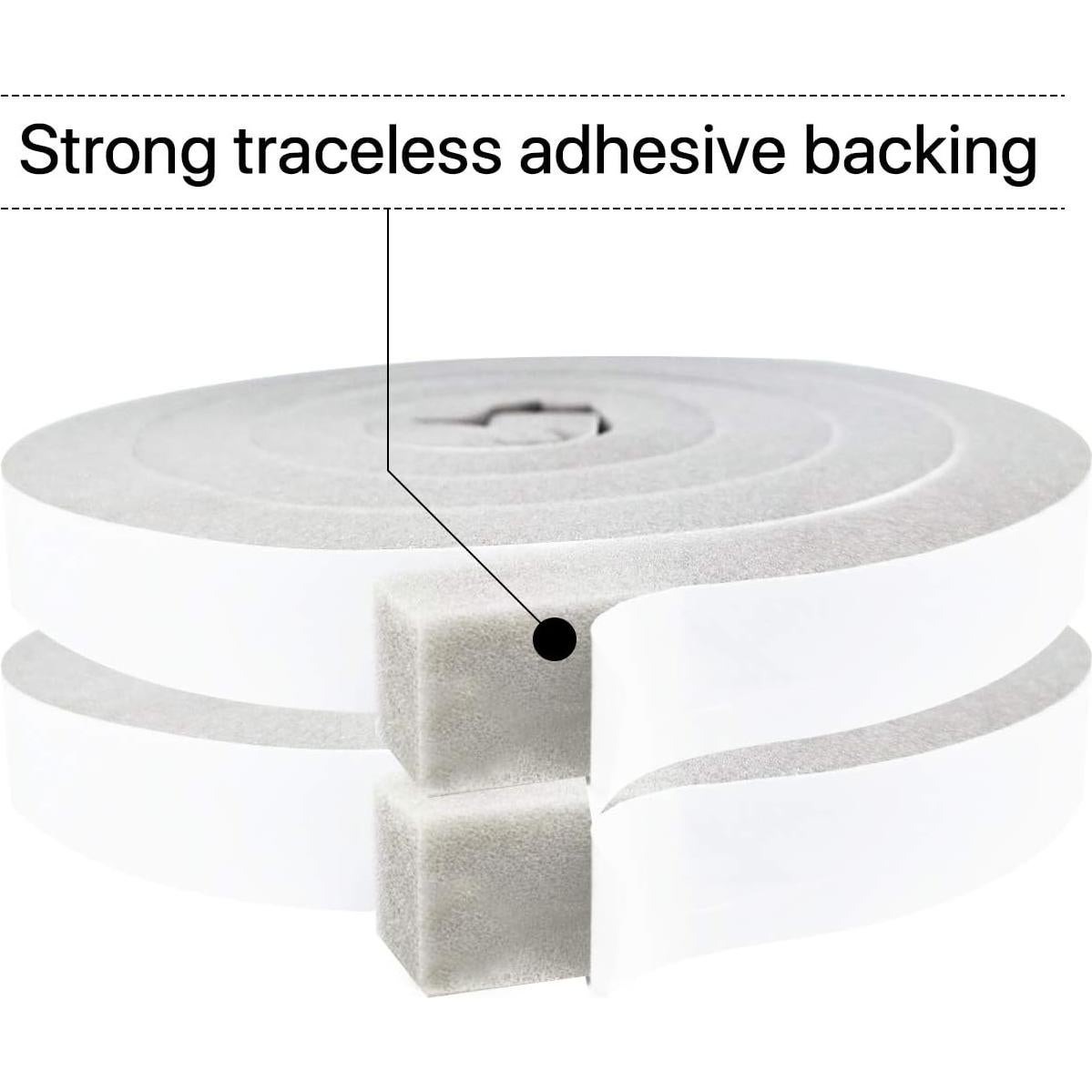 Cinta de Espuma Aislante Futuwi 2 Rollos 2.54cm x 3.96m