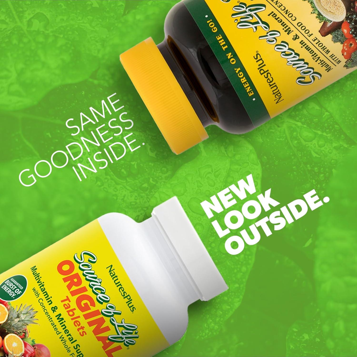 Suplemento Multivitamínico Natures Plus Fuente de Vida 90 Tabletas