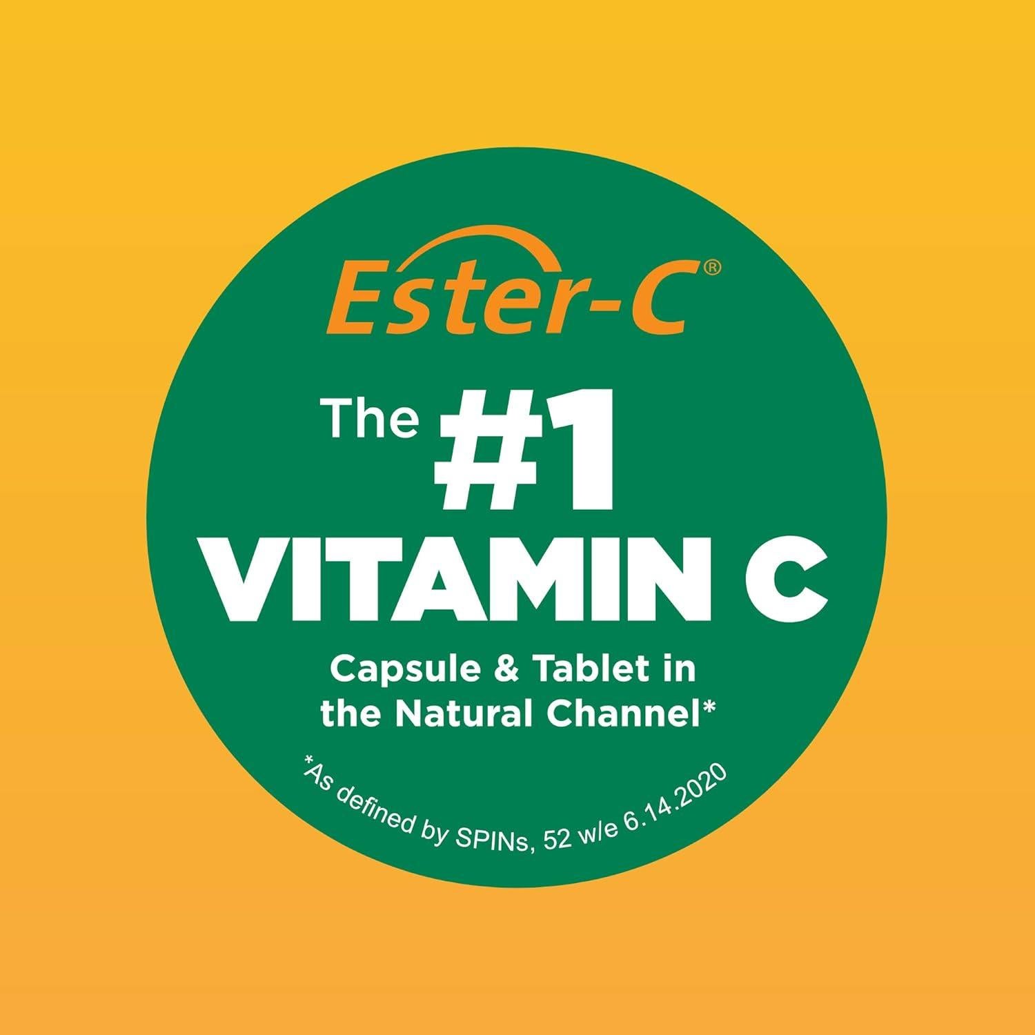 Ester-C Vitamina C 1000 mg con Bioflavonoides 90 Cápsulas