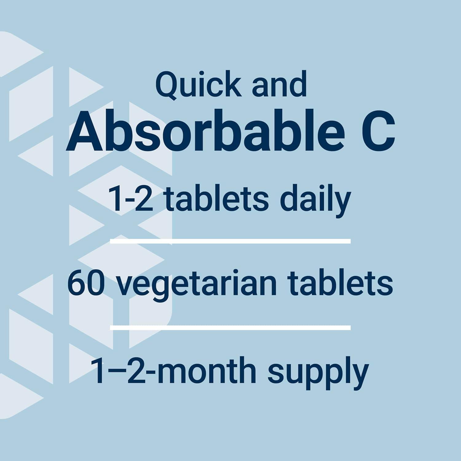 Life Extension Fast-C® y Bio-Quercetina® 60 Tabletas Vegetarianas