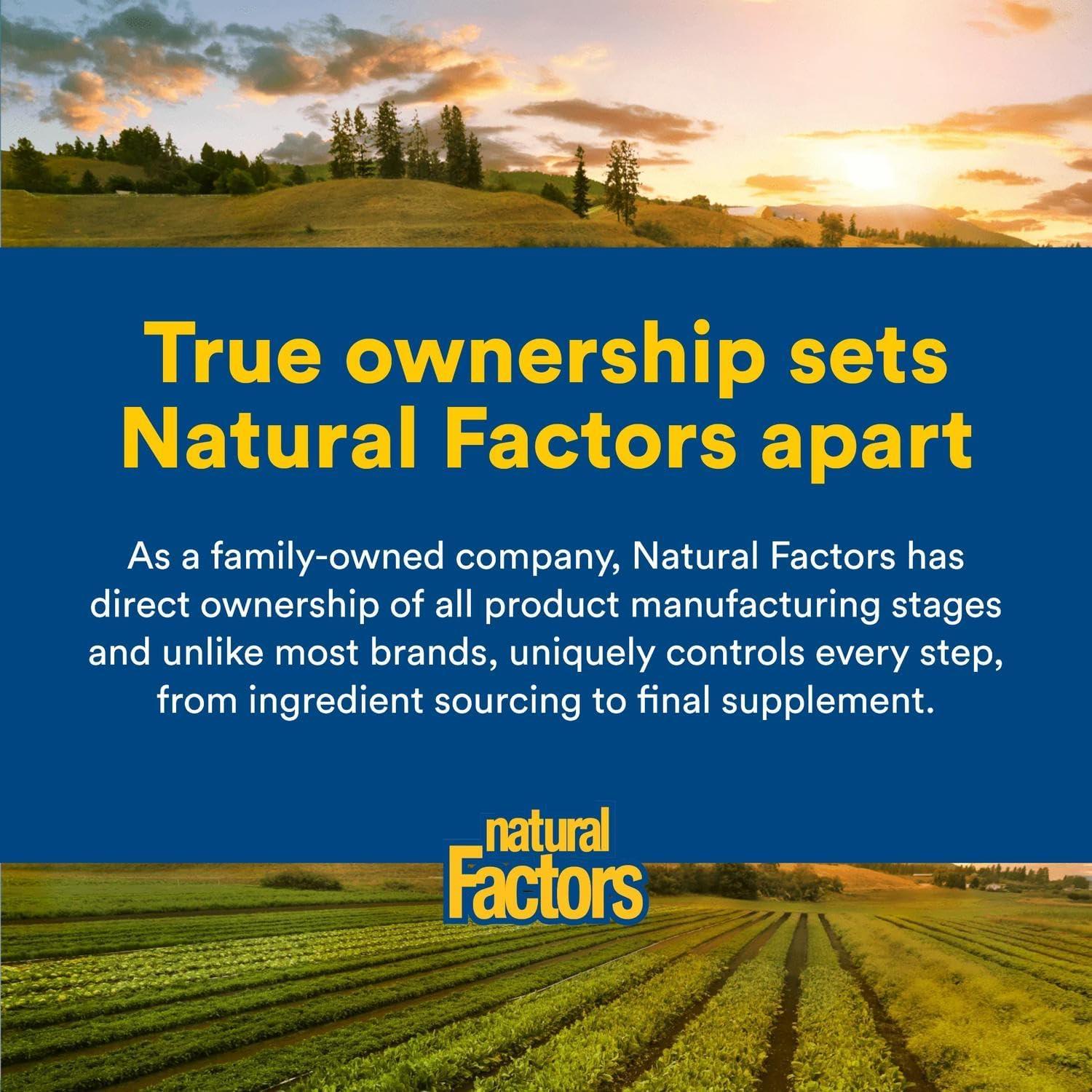 Vitamina D3 5000 UI Natural Factors 120 Gelatinas Blandas