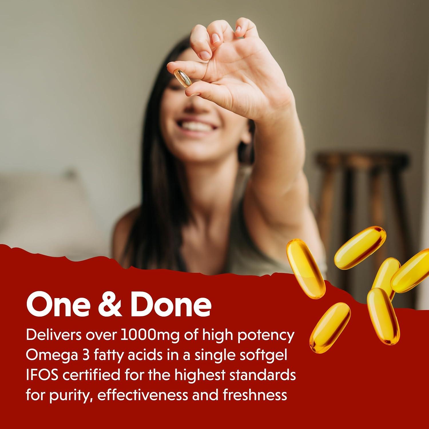 Suplemento Omega 3 Barlean's 1000 mg 30 Cápsulas Blandas Naranja