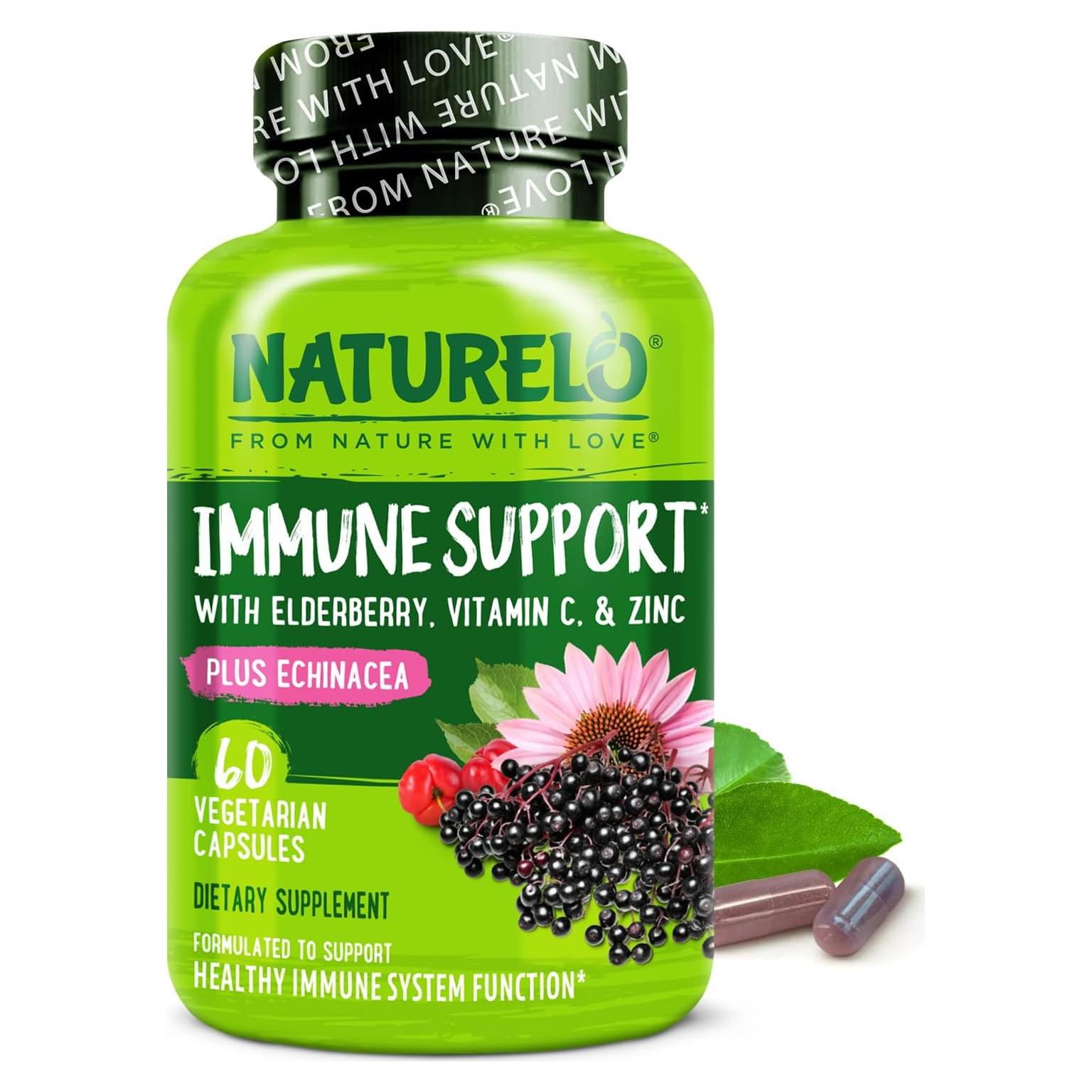 NATURELO Suplemento Inmunológico 60 Cápsulas Veganas