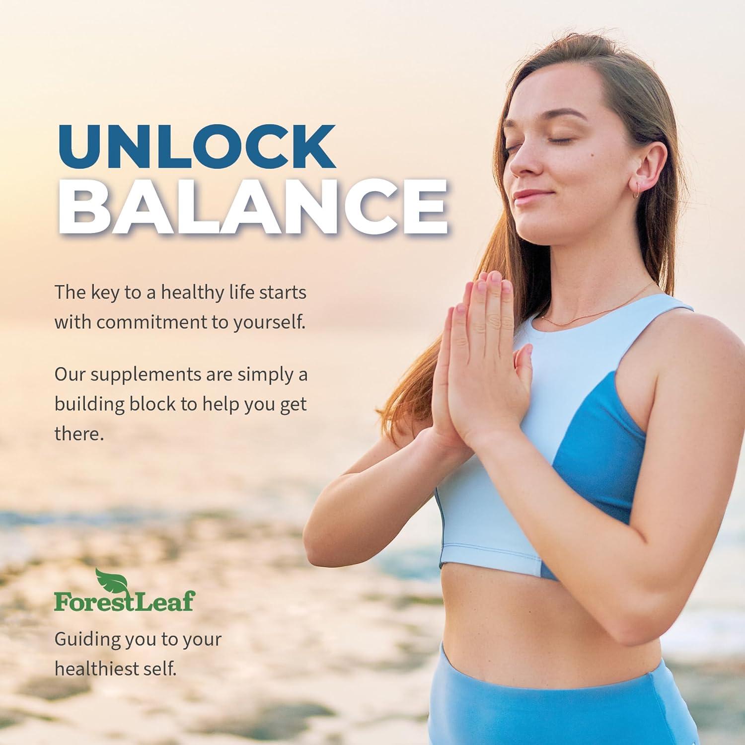 Suplemento para Tiroides ForestLeaf - 60 Cápsulas Vegetarianas