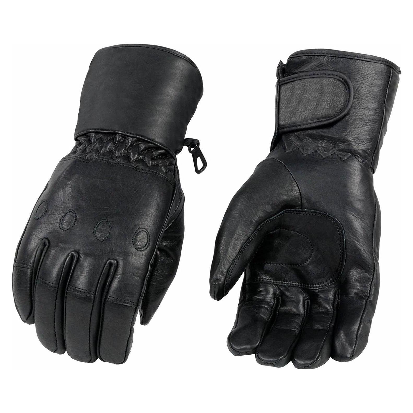 Guantes de Cuero Milwaukee Leather MG7505 para Motocicleta