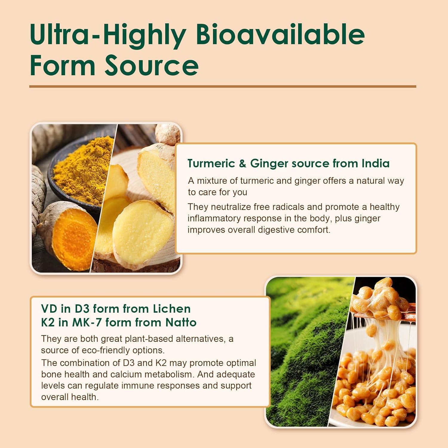 Gomitas de Cúrcuma y Jengibre Neviss 1500mg 60 Unidades