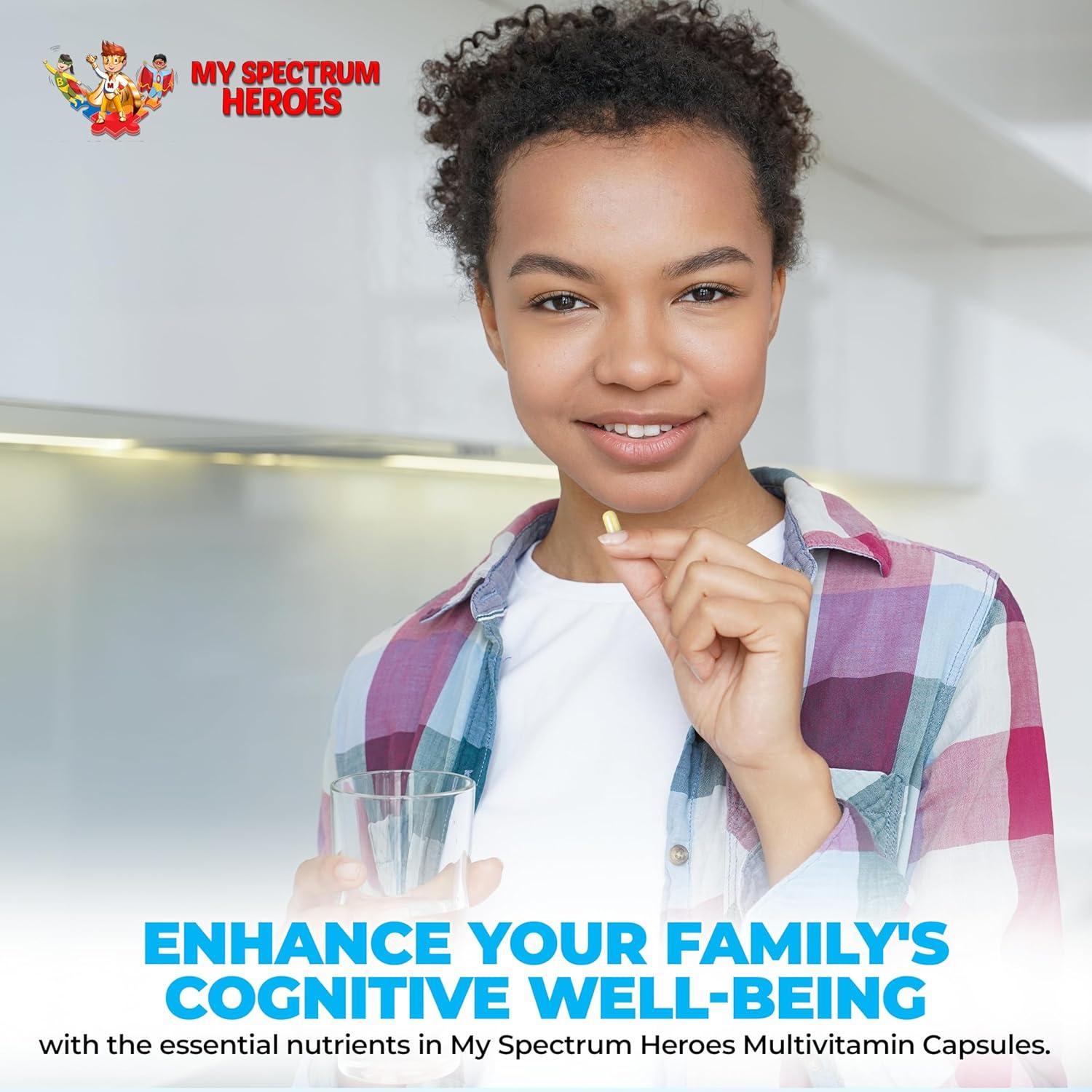 Suplemento Multivitamínico para Niños My Spectrum Heroes 150 Cápsulas