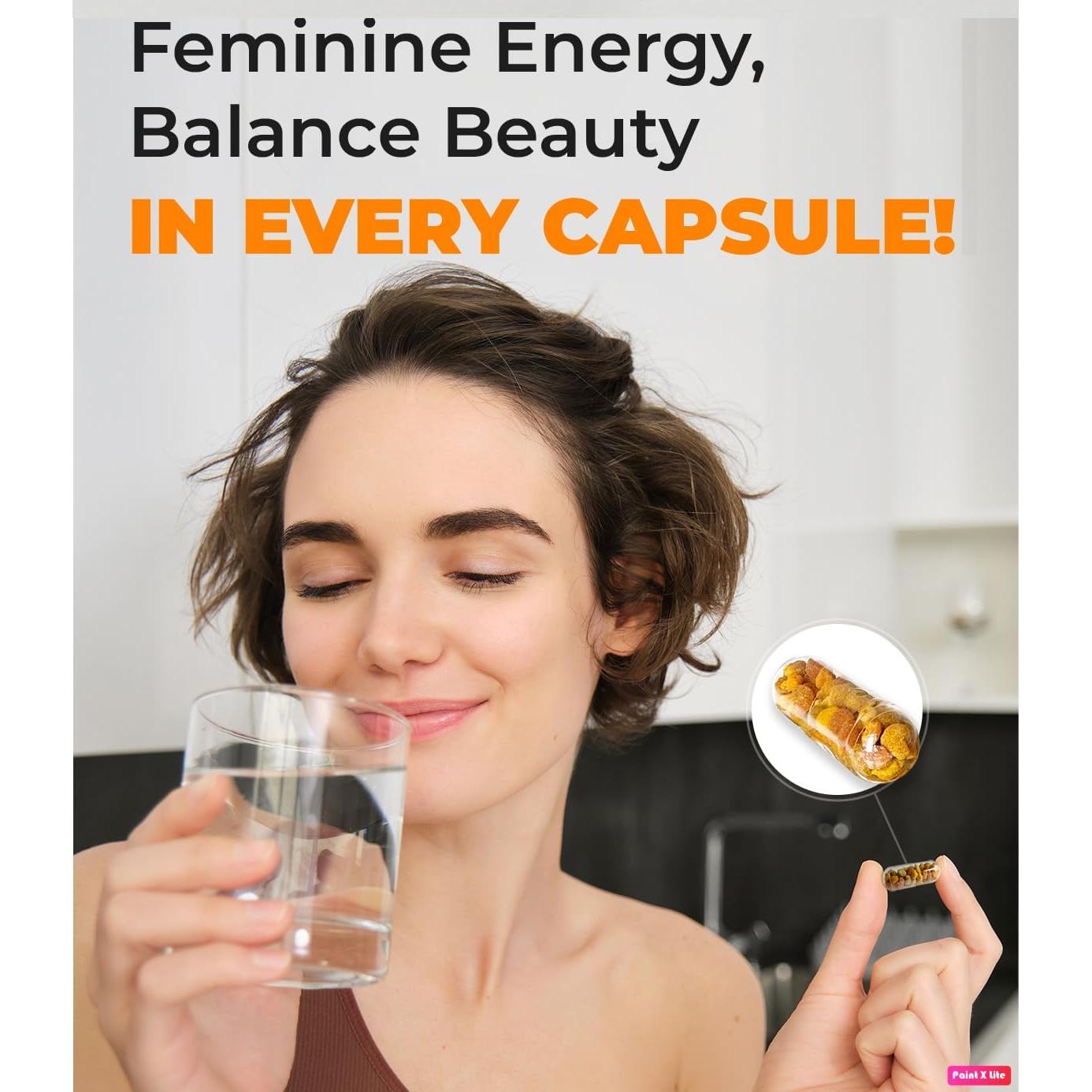 Cápsulas de Polen de Abeja Orgánico New Time 60 Unidades