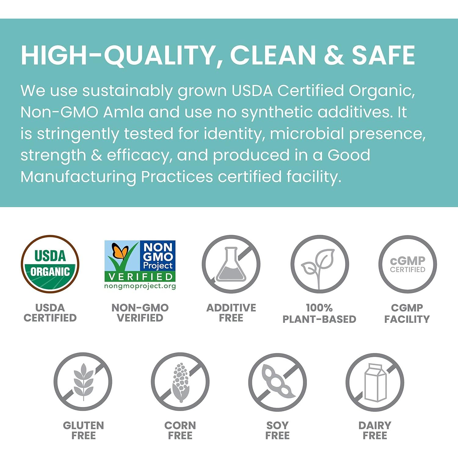 Himalaya Amla Orgánico 60 Tabletas Antioxidante Inmunológico