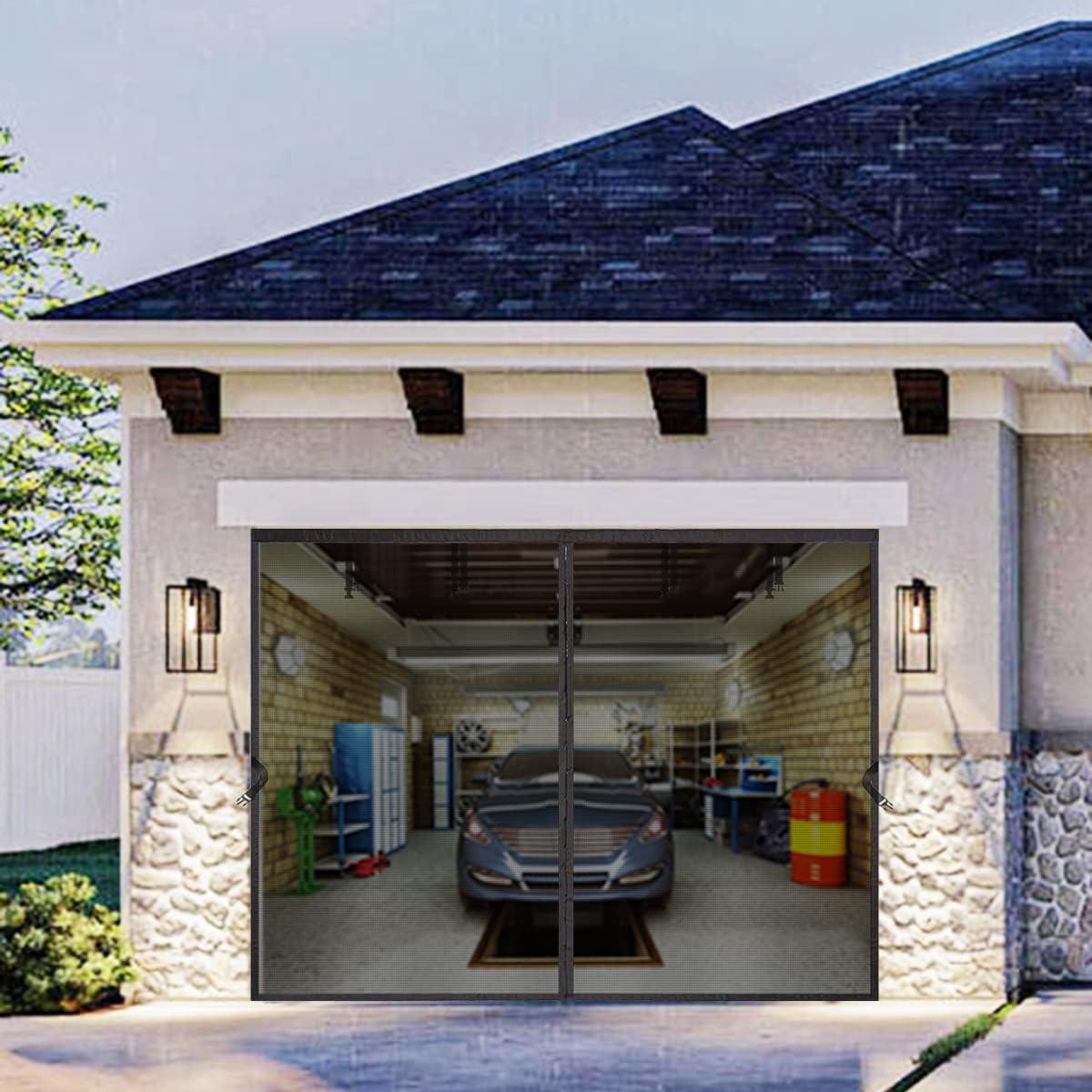 Pantalla de puerta de garaje SANJINFON 12x2.44m magnética