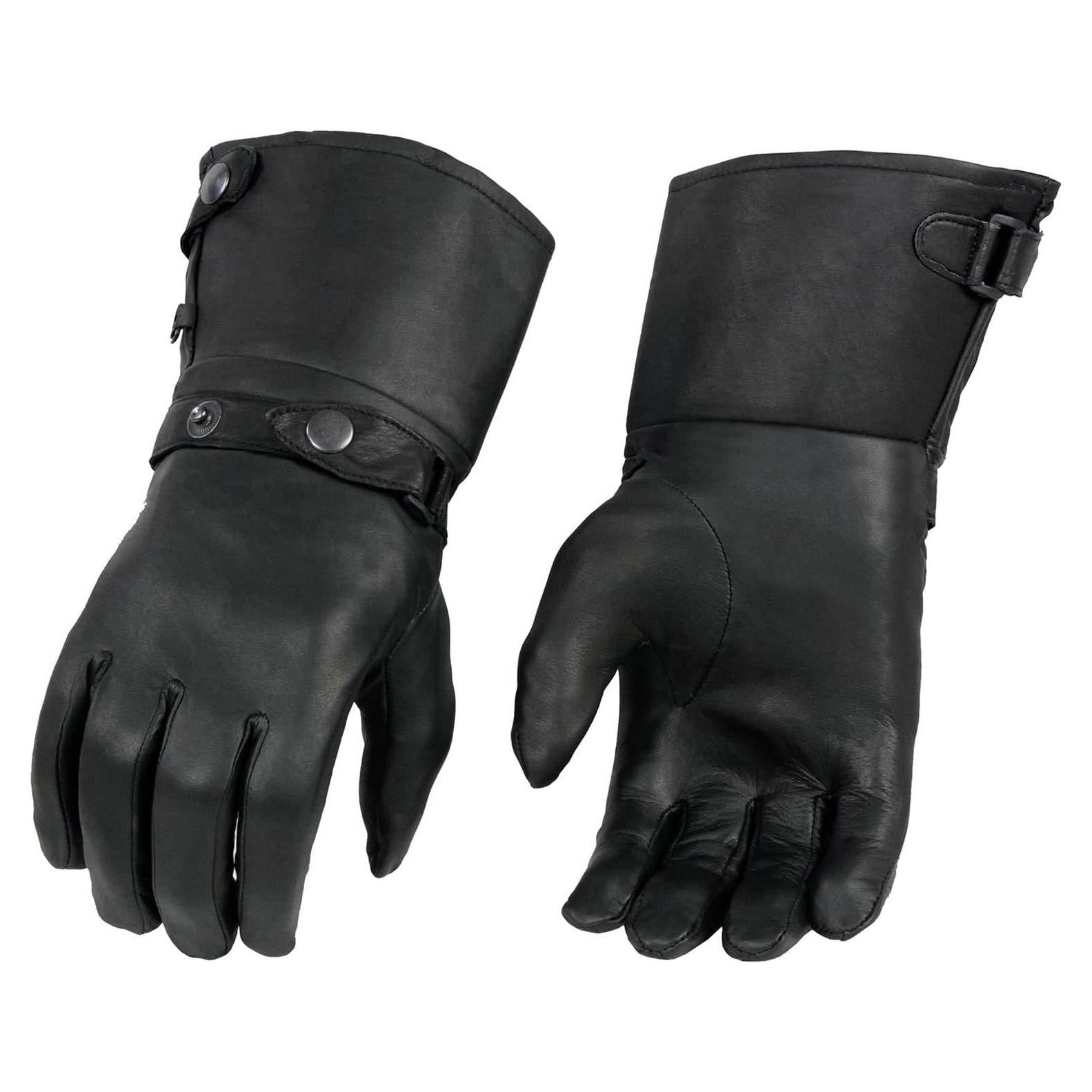 Guantes de Cuero Milwaukee Leather MG7505 para Motocicleta