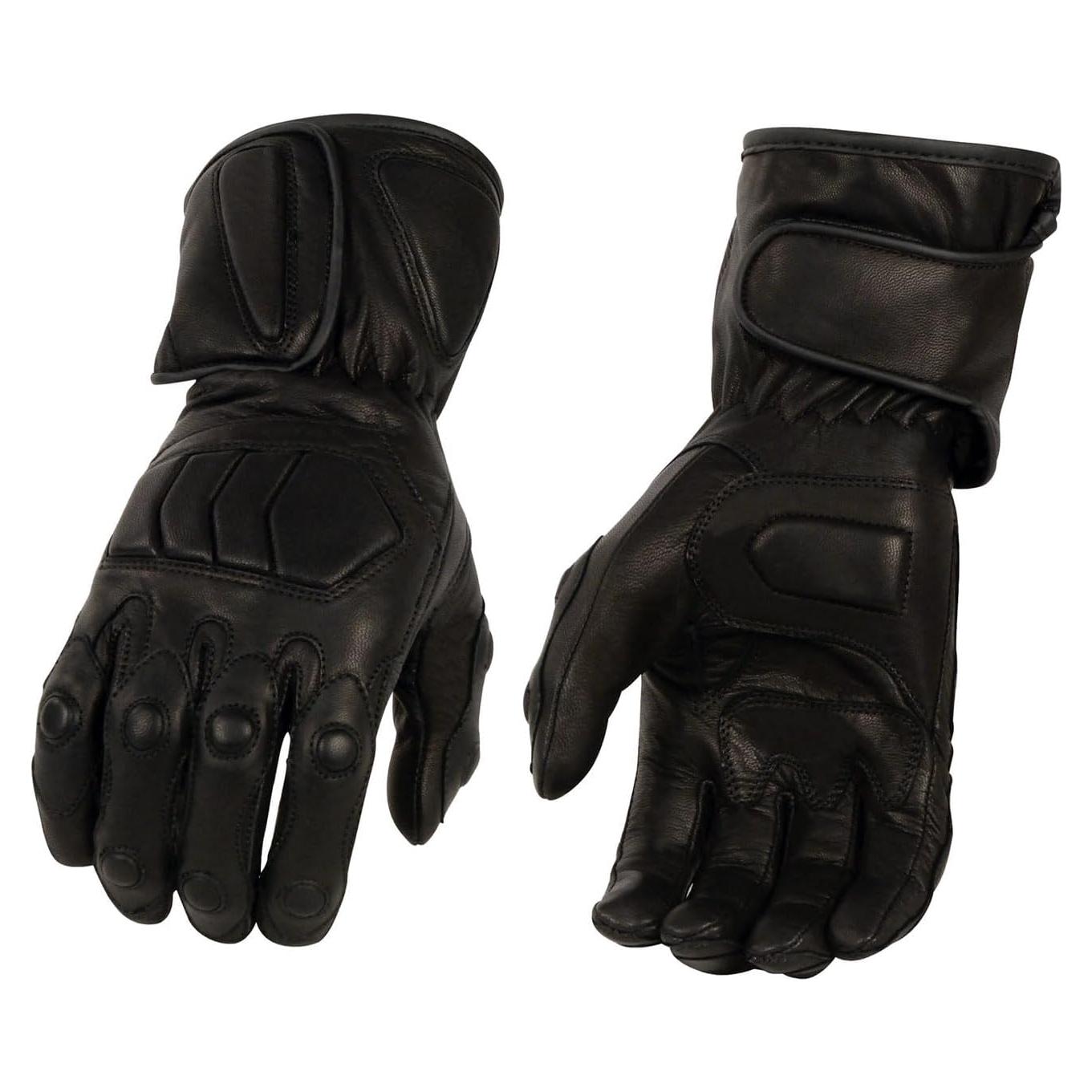 Guantes de Cuero Milwaukee Leather MG7505 para Motocicleta