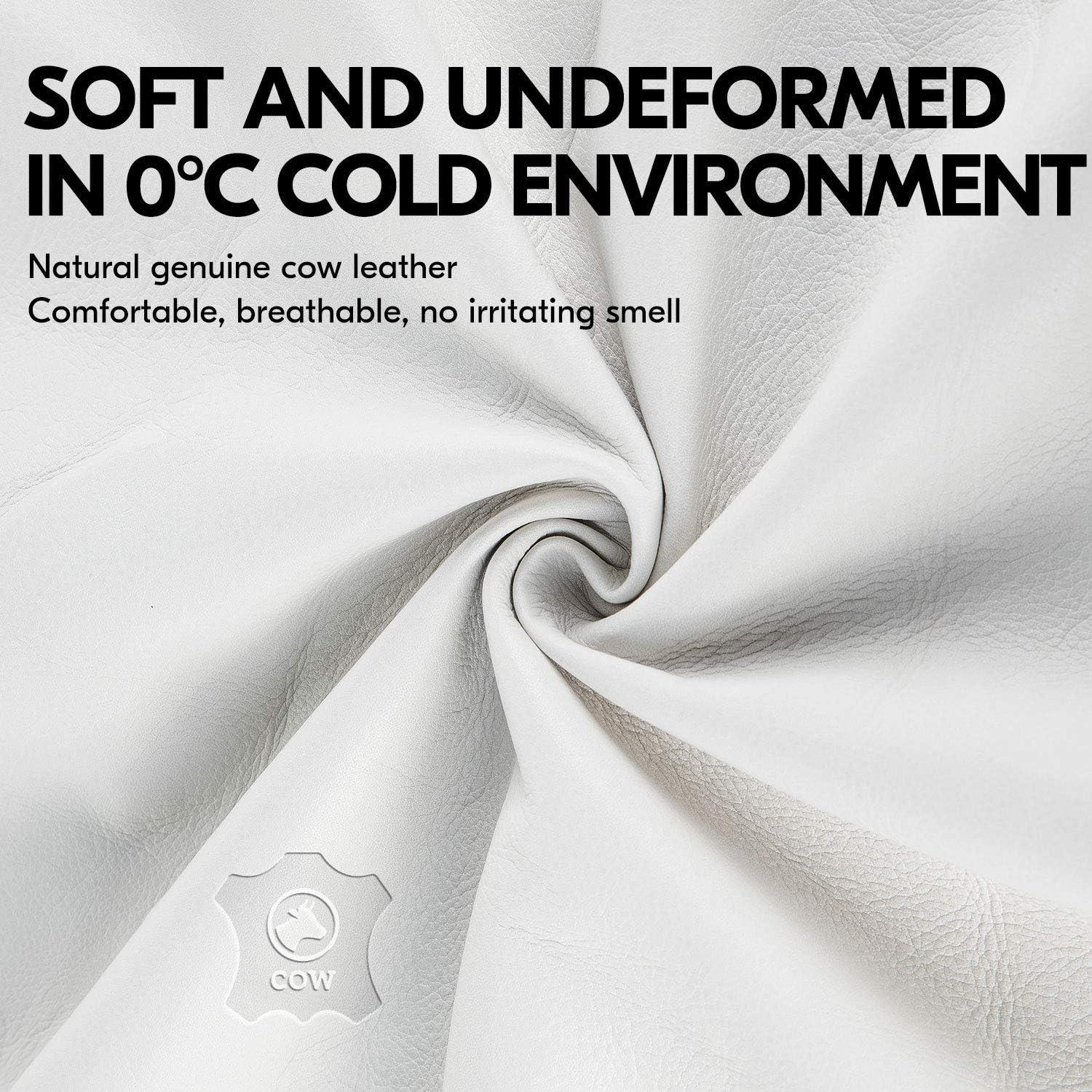 Guantes de Cuero Aislados Vgo CA9501F Talla L Invierno