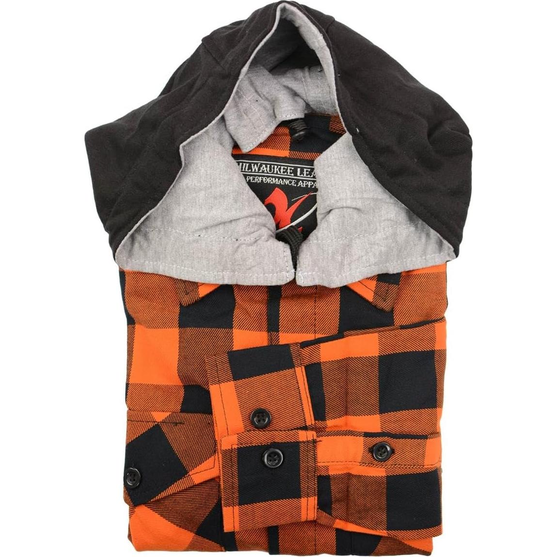 Camisa de Franela a Cuadros Milwaukee Leather 3X Grande