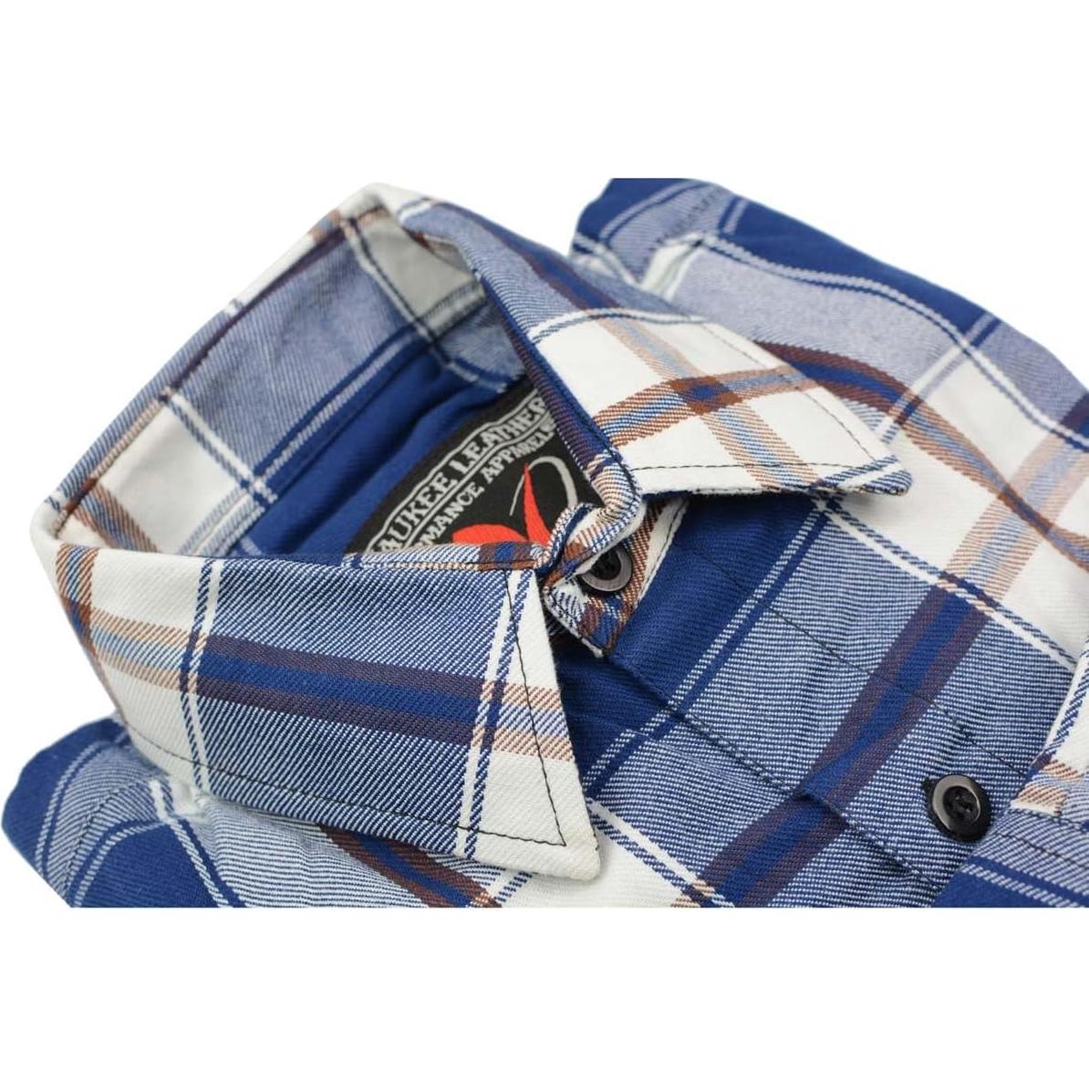 Camisa de Franela a Cuadros Milwaukee Leather XXL