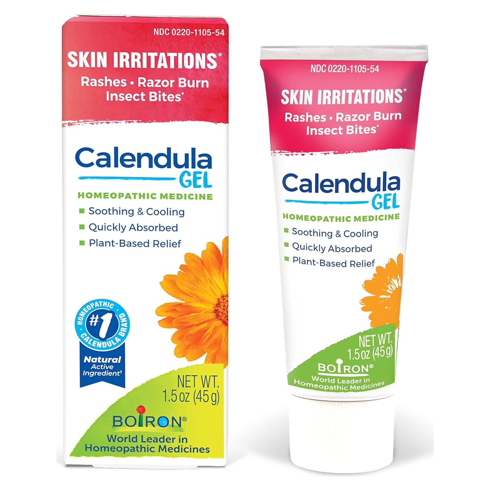 Gel de Caléndula Boiron 42.52 g - Alivio Erupciones y Quemaduras