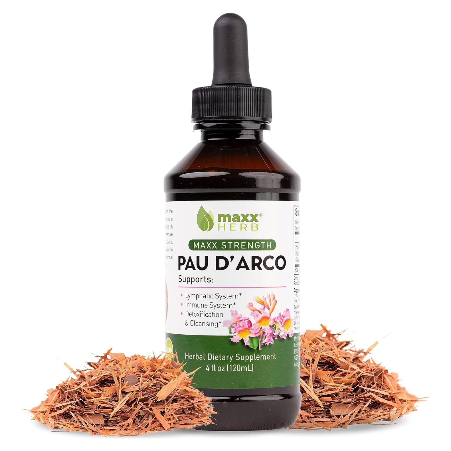 Tinctura de Pau D'Arco Maxx Herb 118 ml - Extracto Potente