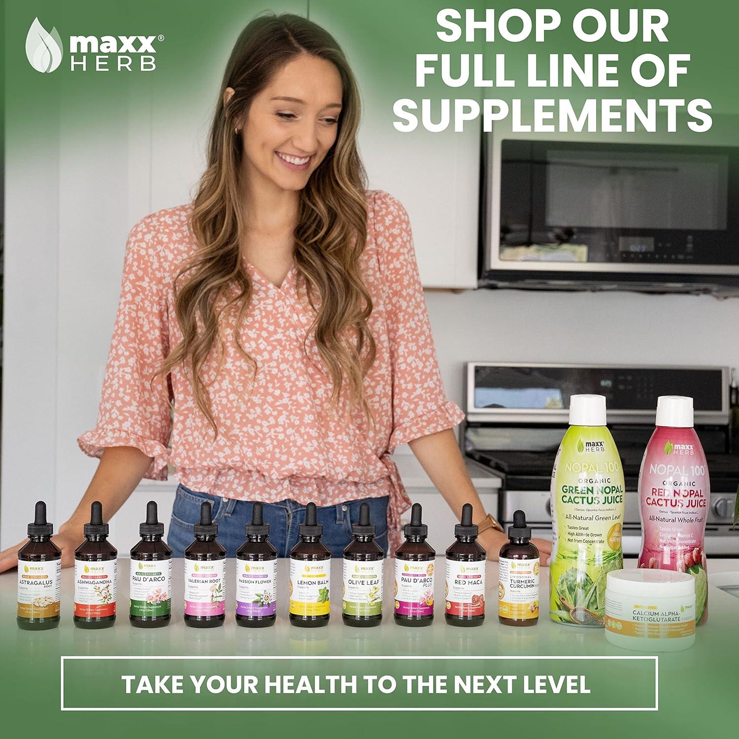 Tinctura de Pau D'Arco Maxx Herb 118 ml - Extracto Potente