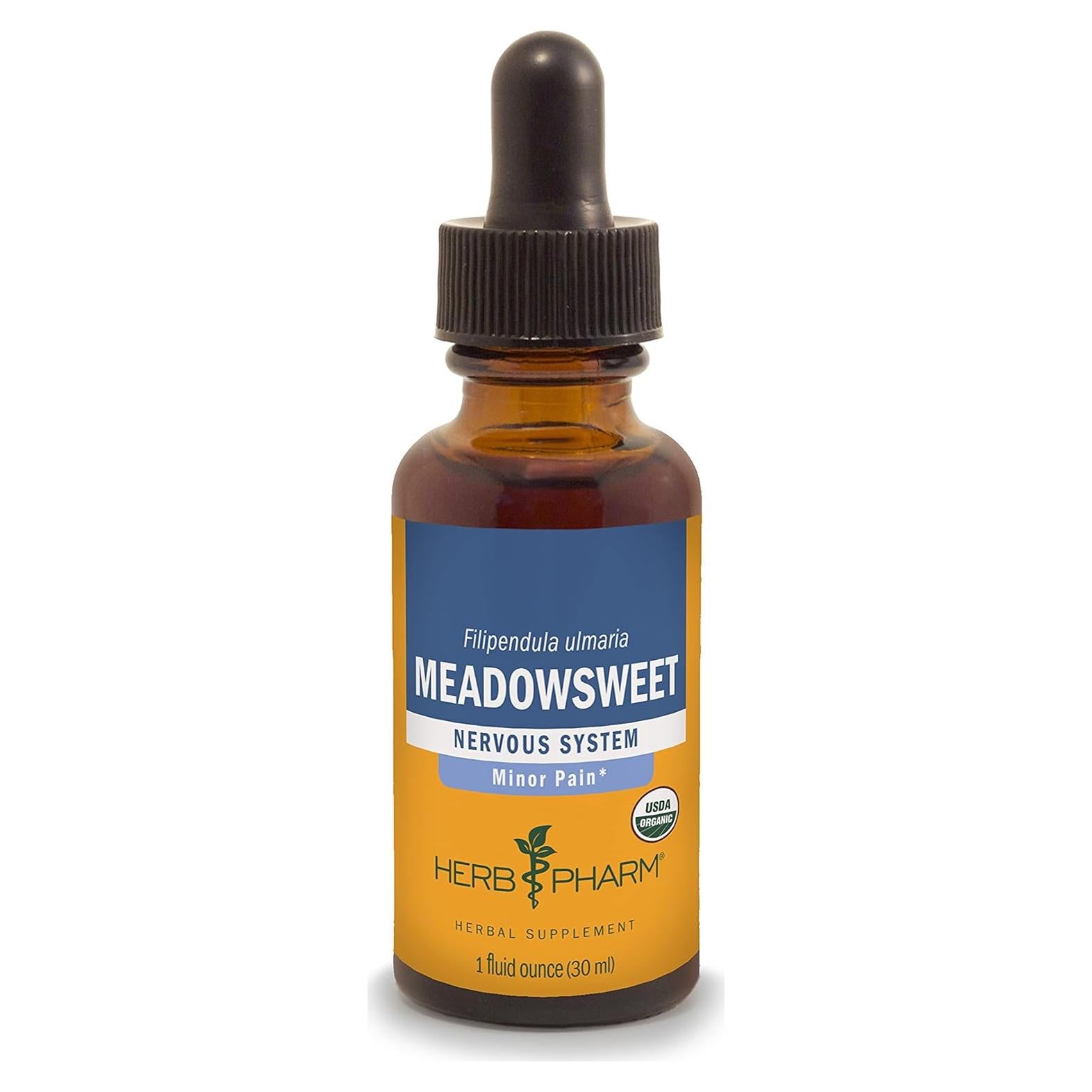 Extracto Líquido de Meadowsweet Orgánico Herb Pharm 29.57 ml