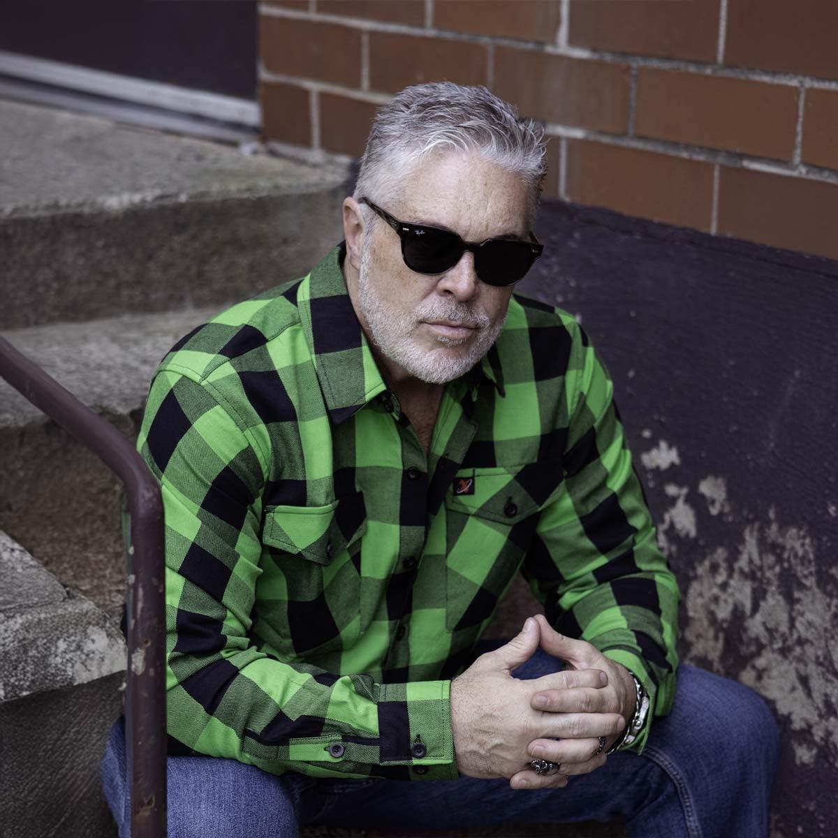 Camisa de Franela a Cuadros Milwaukee Leather XL Hombre