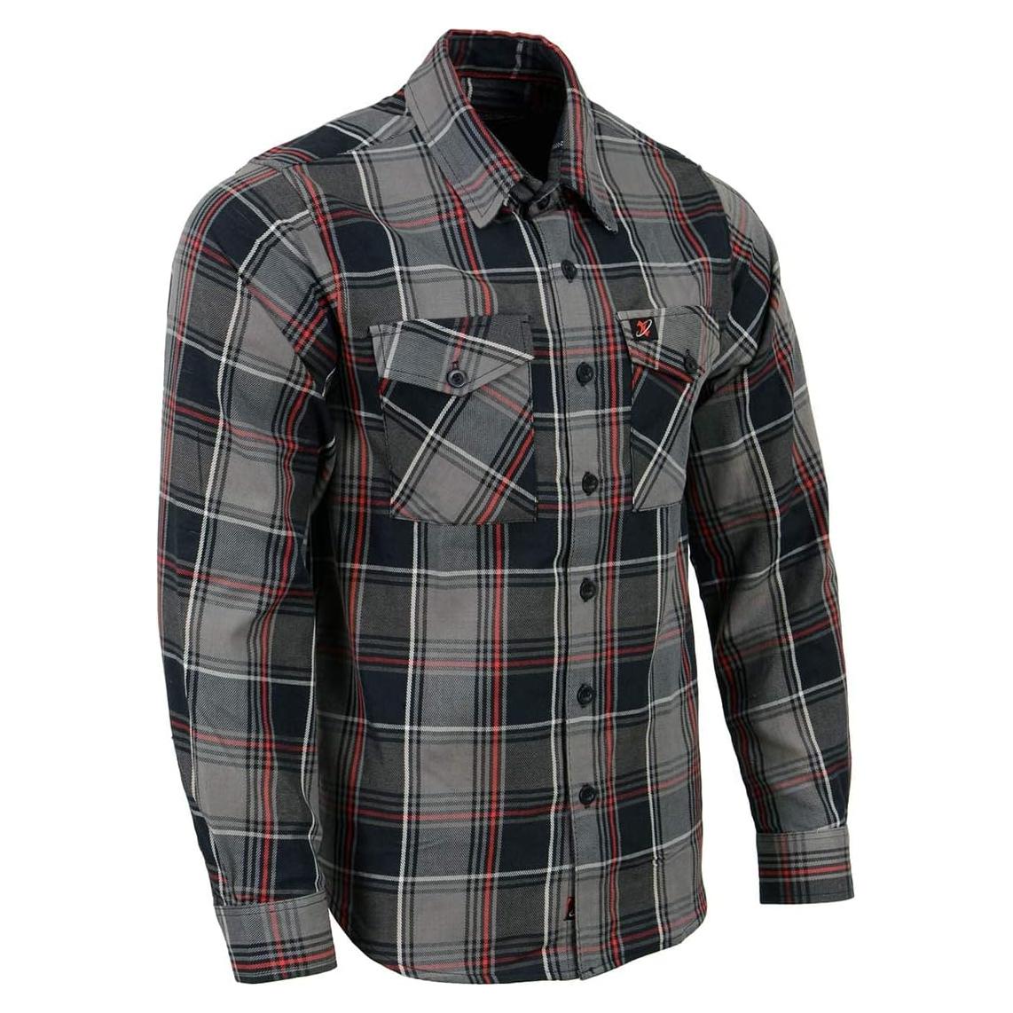 Camisa de Franela a Cuadros Hombre Milwaukee Leather XL