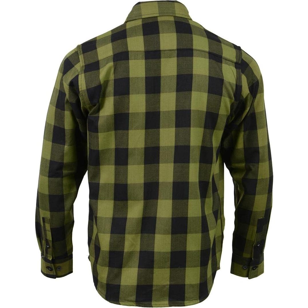 Camisa de Franela a Cuadros Hombre Milwaukee Leather XL