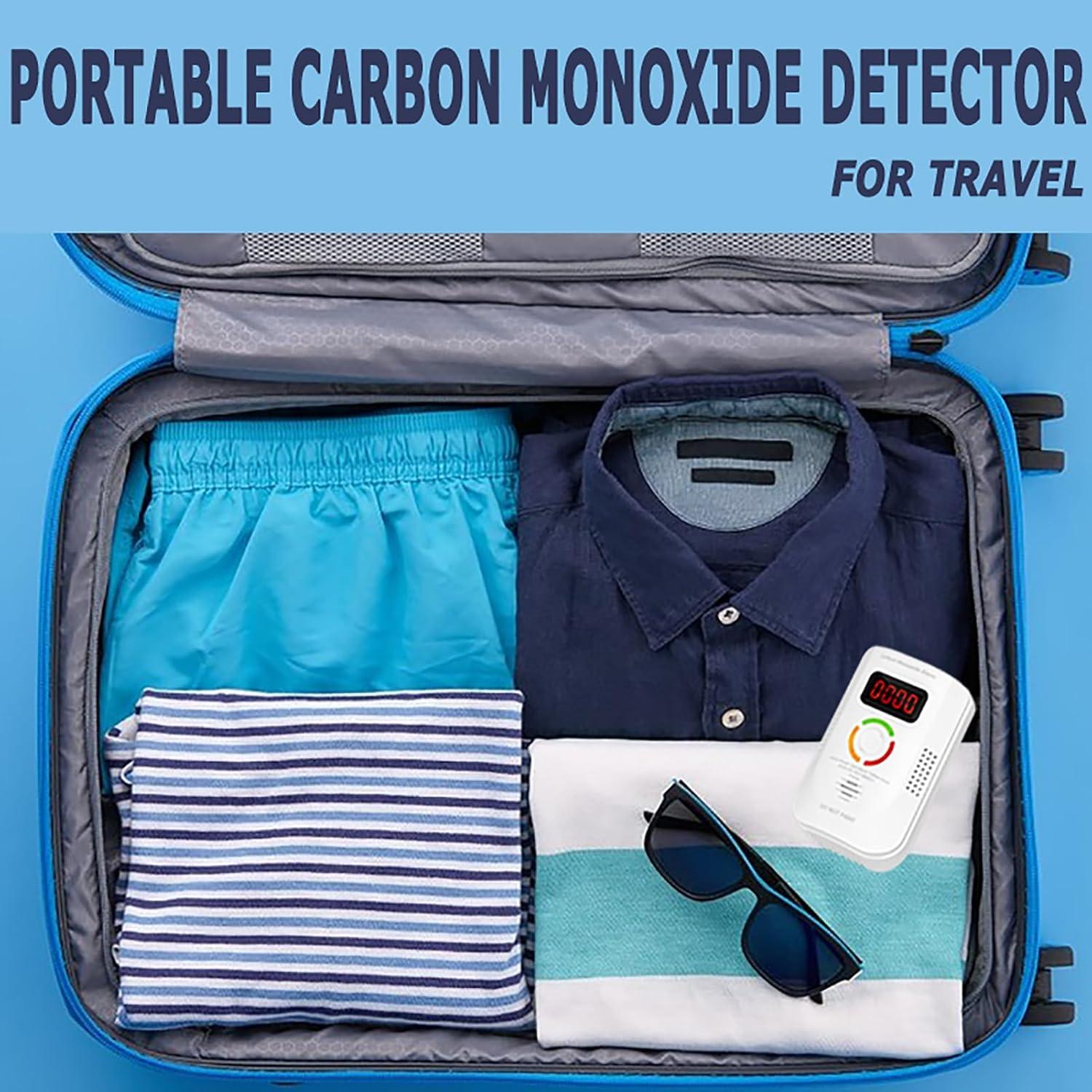 Paquete de 2 Detectores de Monóxido de Carbono ZARSAFLY