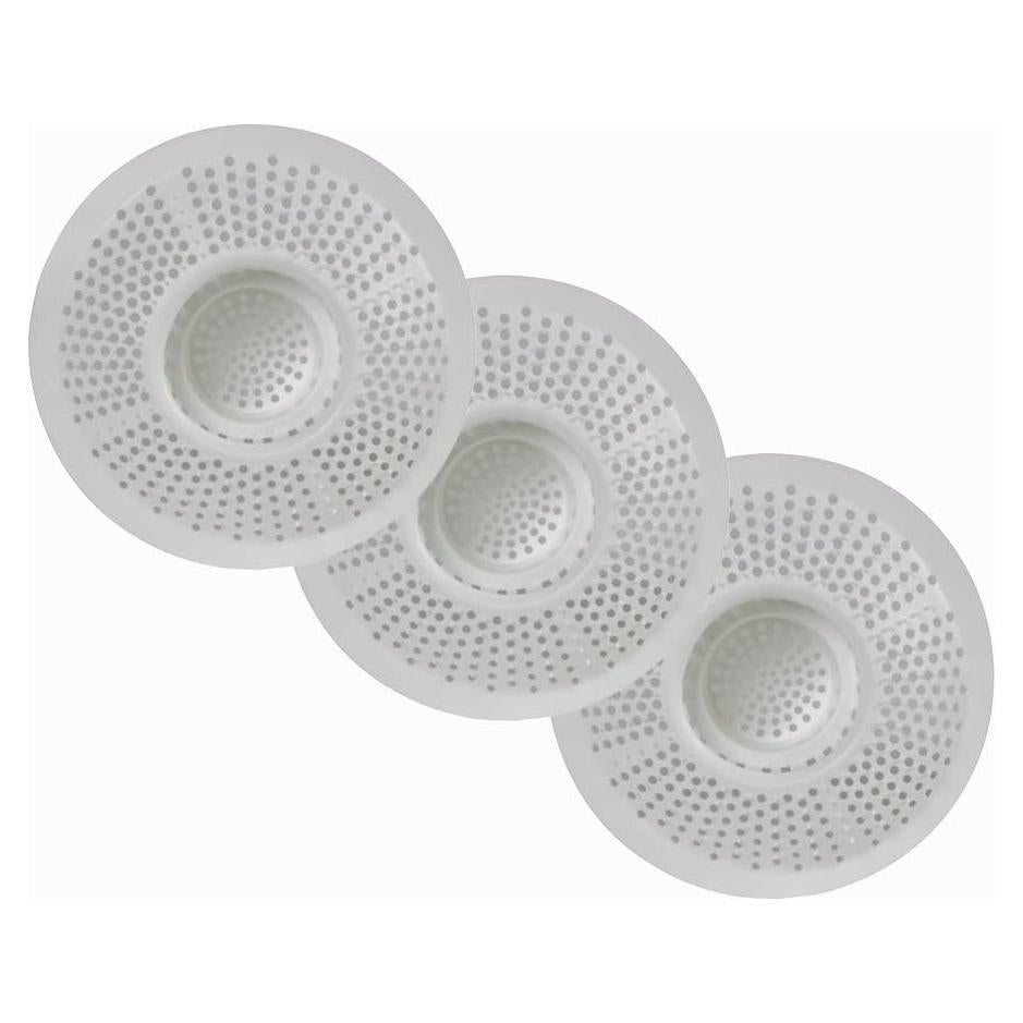 Cubierta de desagüe Evriholder Hairstopper, paquete de 3