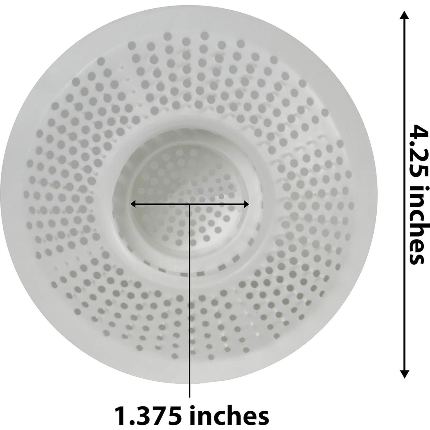 Cubierta de desagüe Evriholder Hairstopper, paquete de 3