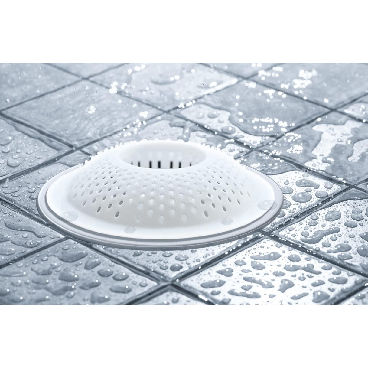 Cubierta de desagüe Evriholder Hairstopper, paquete de 3