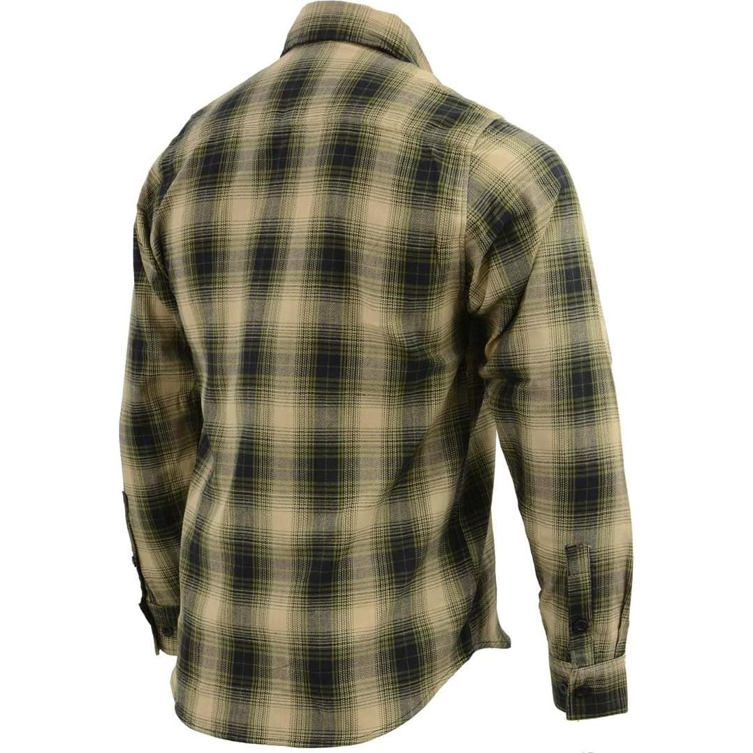 Camisa de Cuadros de Algodón para Hombre Milwaukee 3X Grande