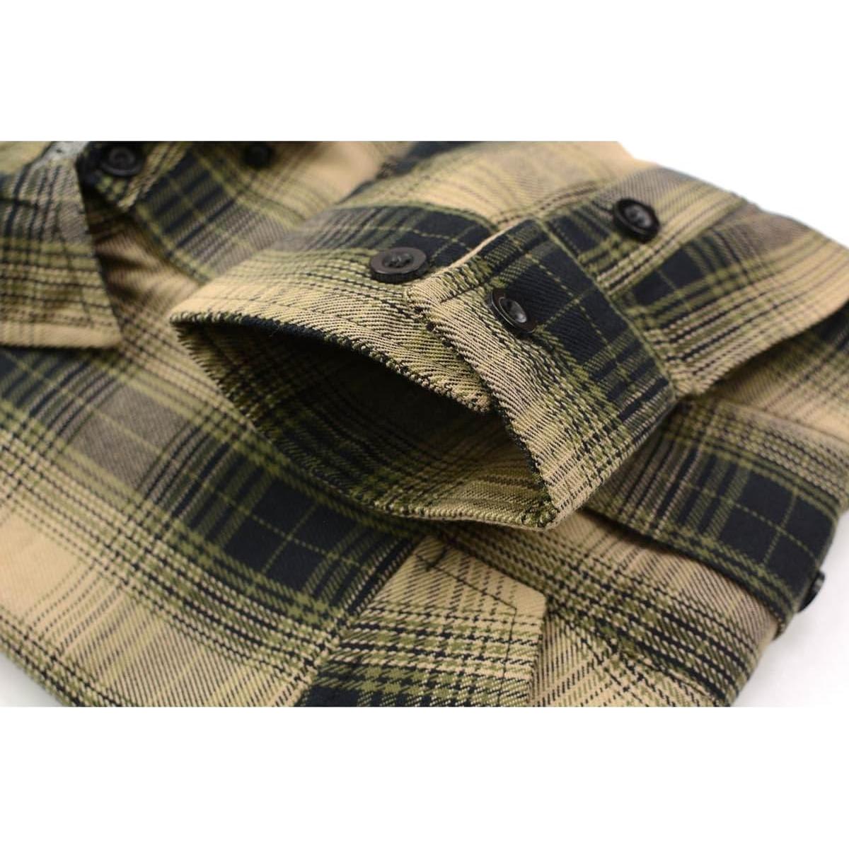 Camisa de Cuadros de Algodón para Hombre Milwaukee 3X Grande
