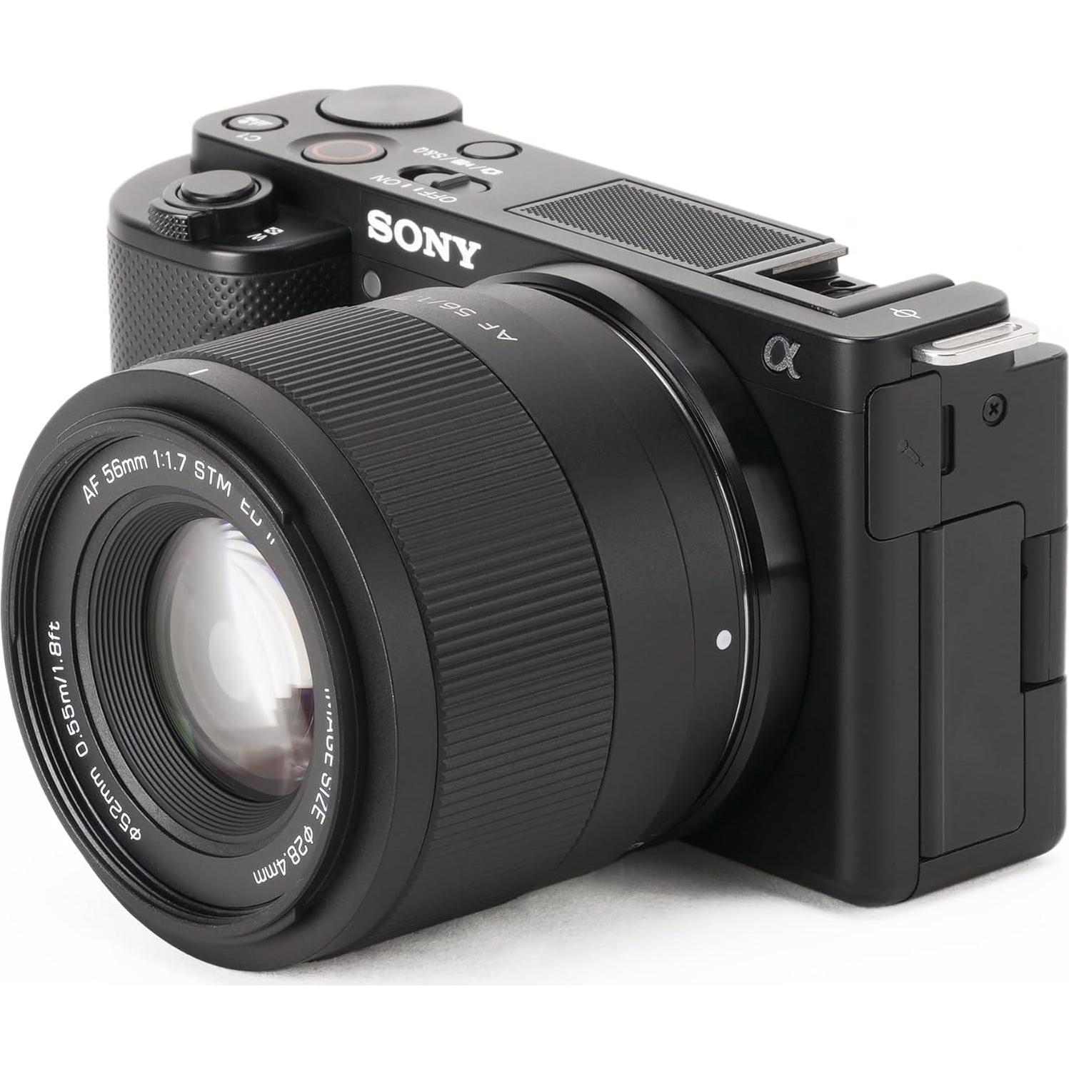 Lente VILTROX 56mm f/1.7 E para Sony - Autoenfoque, Retrato