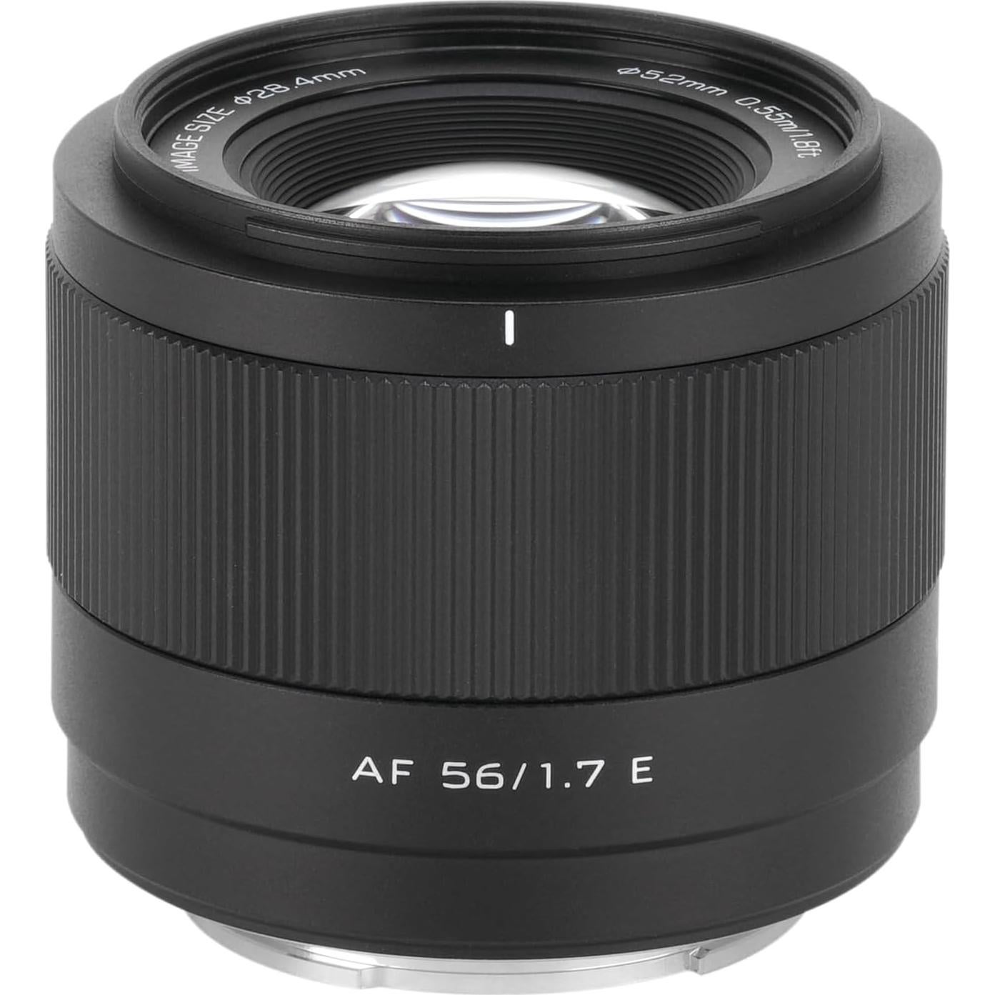 Lente VILTROX 56mm f/1.7 E para Sony - Autoenfoque, Retrato