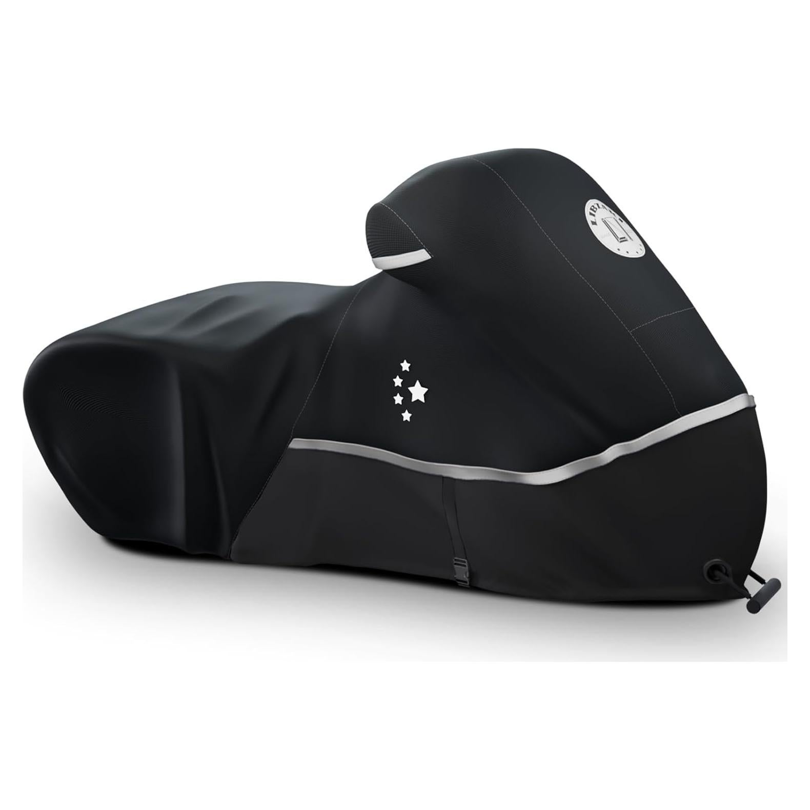Cubierta de Motocicleta LI LIBZAKI 420D XL Impermeable 218 cm