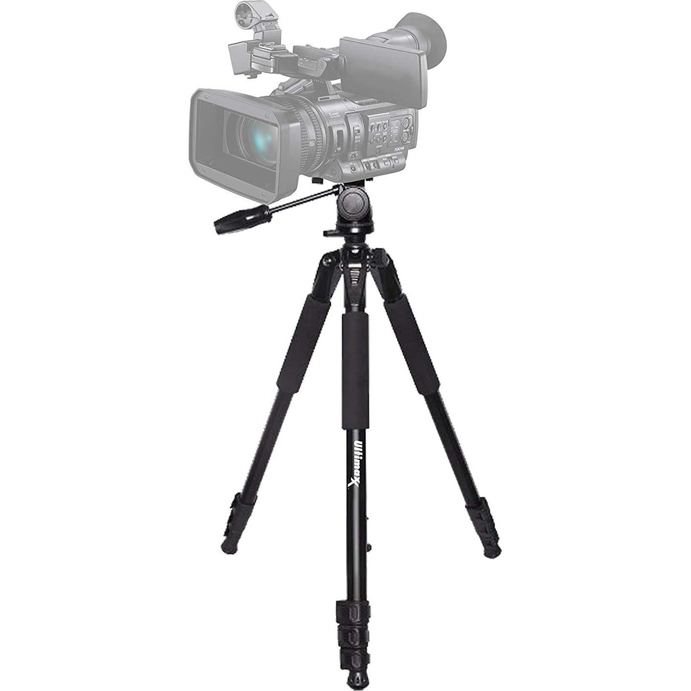 Trípode de cámara portátil ligero Ultimaxx 203 cm con bolsa