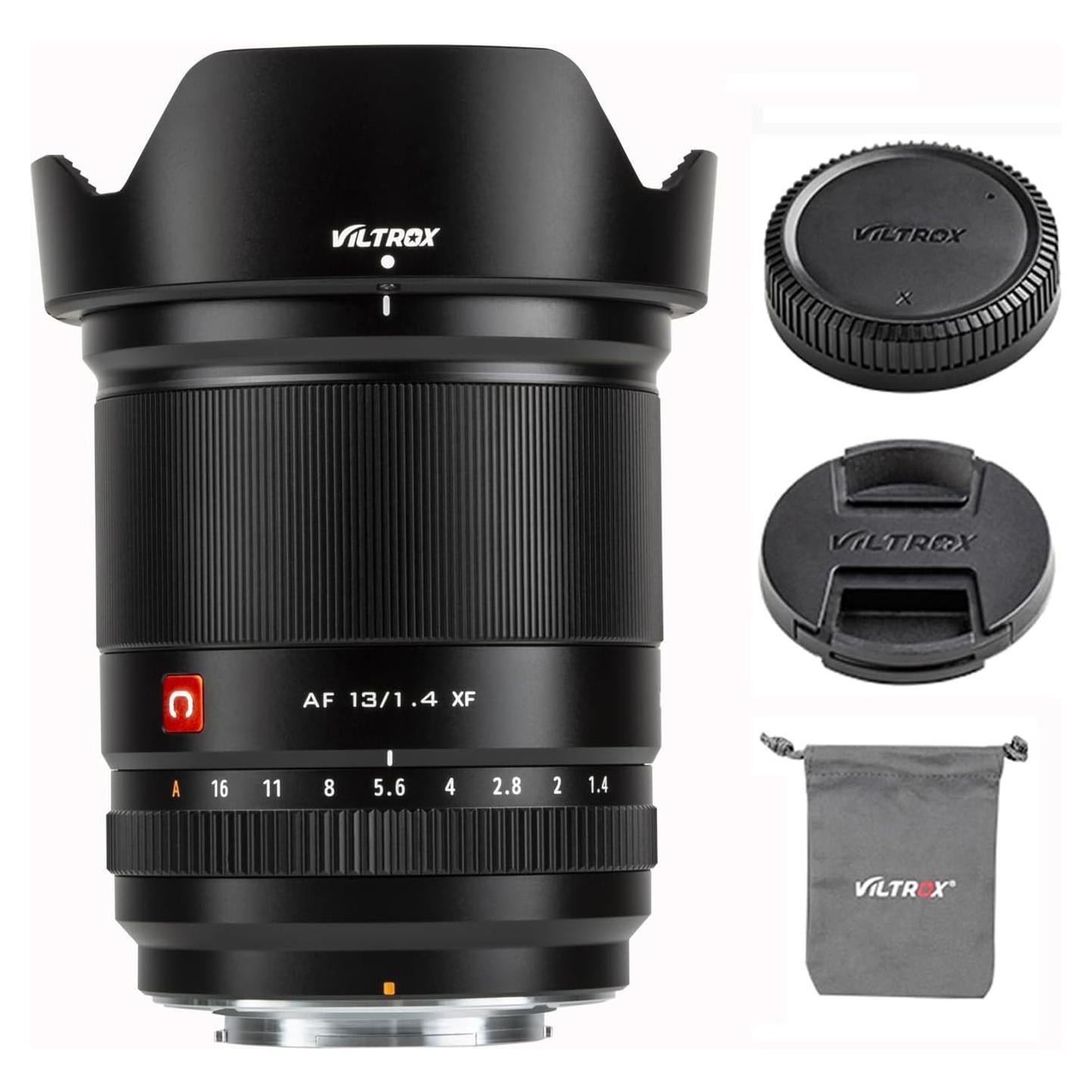 Lente VILTROX 13mm F1.4 XF para cámaras Fujifilm X