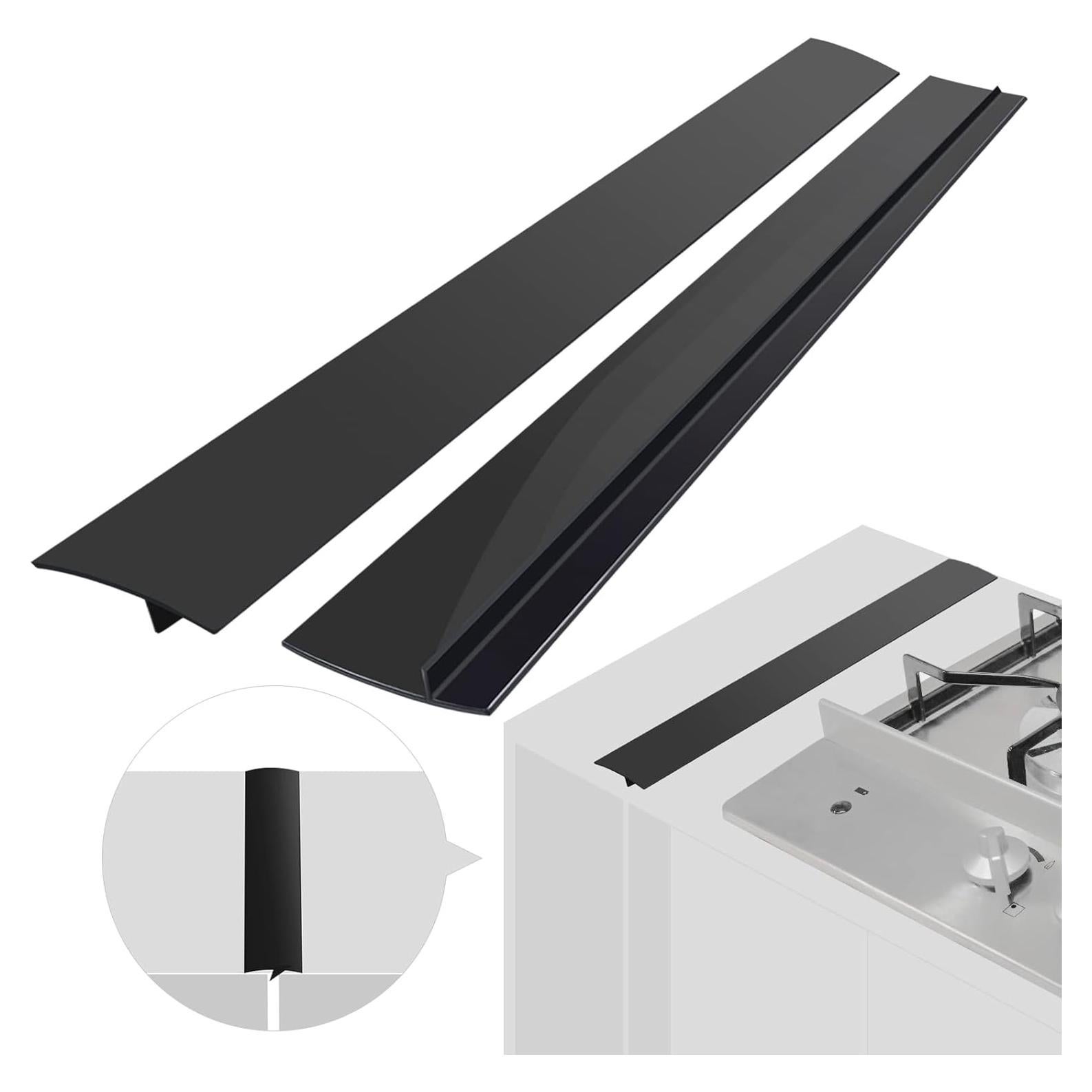 Cubierta de Espacio entre Estufa y Encimera SameTech 21" Negro