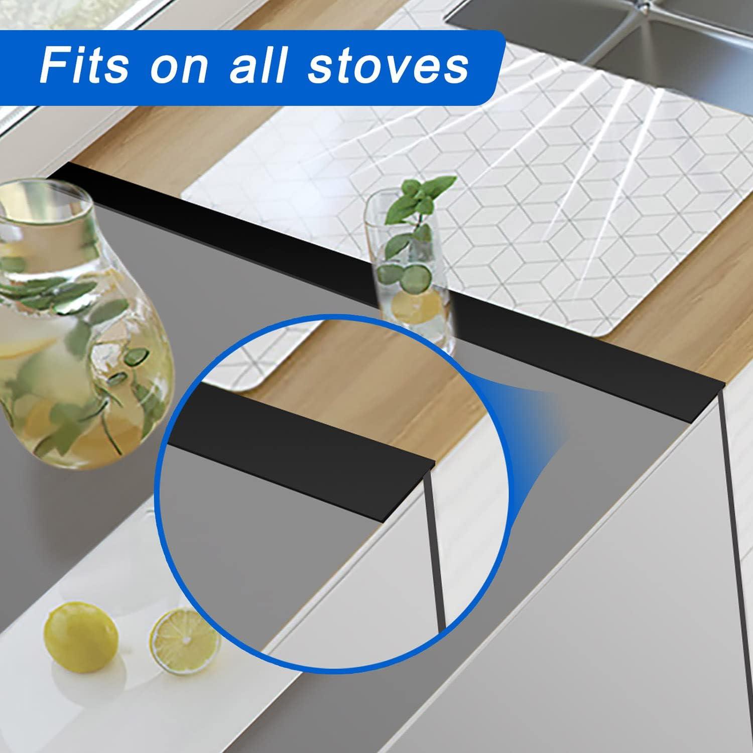 Cubierta de Espacio entre Estufa y Encimera SameTech 21" Negro